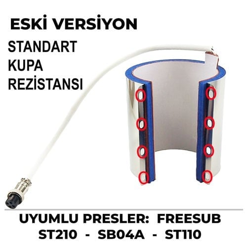 Eski Versiyon Kupa Rezistansı (ST-210 ,  ST-110 , SB04A )