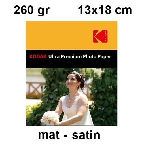 Kodak 13x18 Mat (Satin) Fotoğraf Kağıdı 260 gr