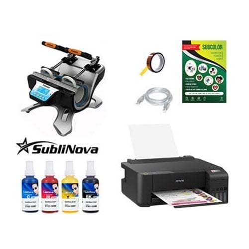 Kupa Baskı Seti (ST-210 + Epson L3210)