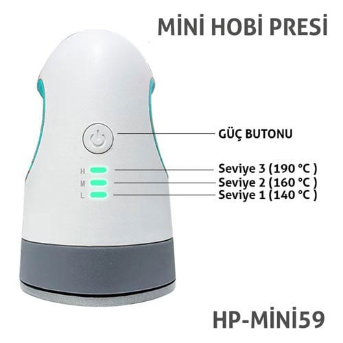 Mini Hobi Transfer Baskı Presi