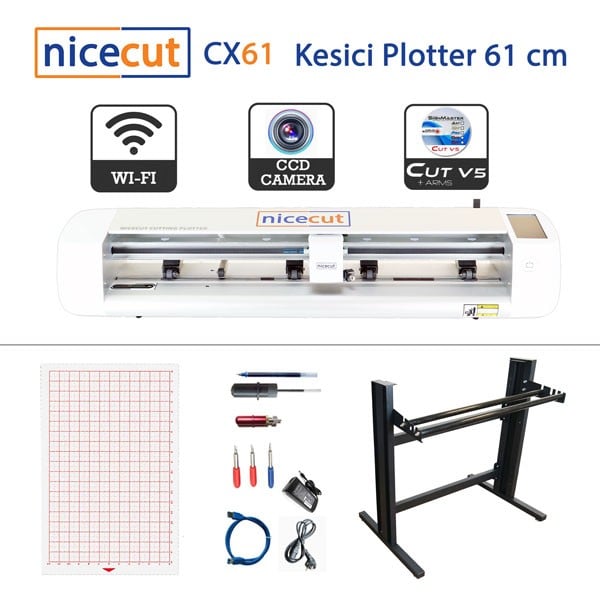 NICECUT Smart CX61 Kesici Plotter 61 cm (Ayaklı)