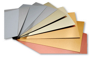 Sublimasyon Satin Mat Altın Metal 30x60 cm - 0,45 mm