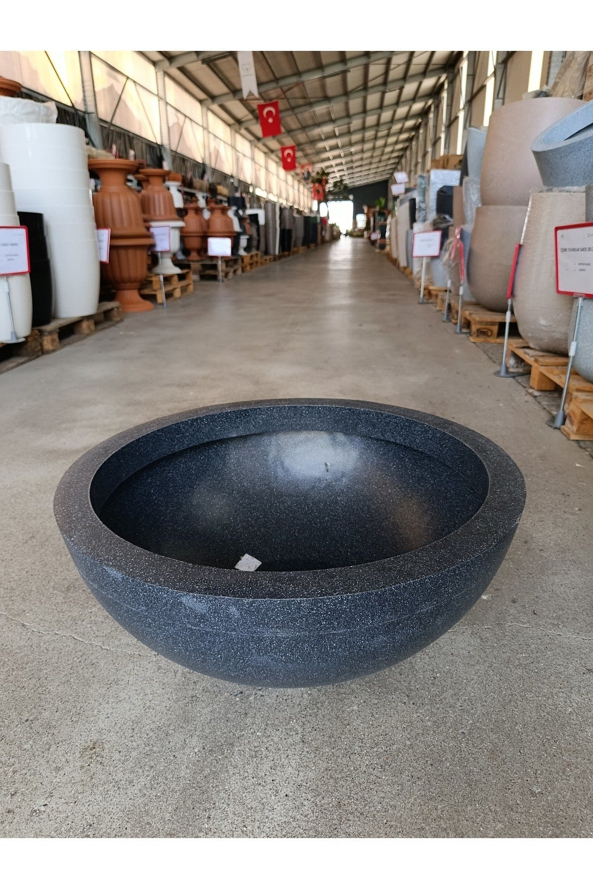 120 Litre Fiberglas Saksı