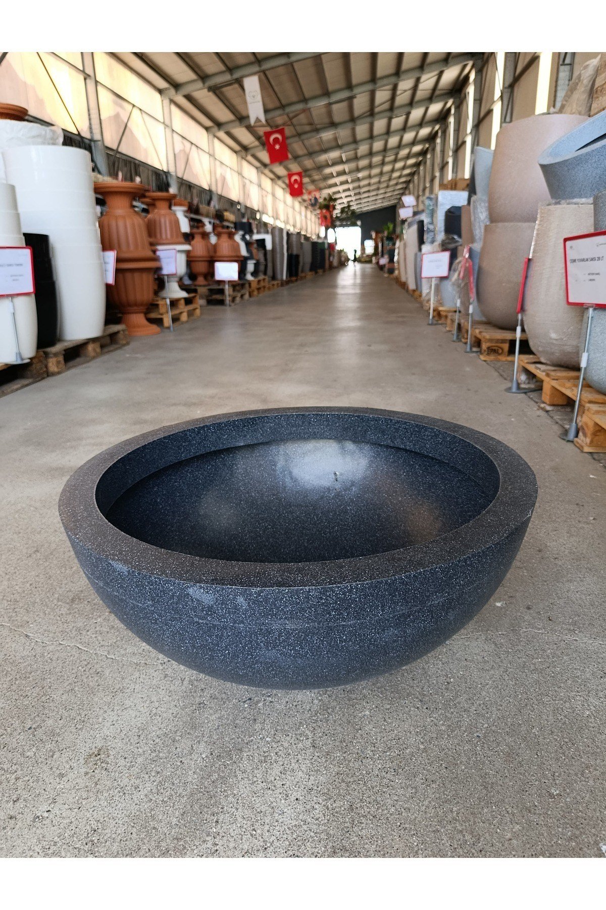 120 Litre Fiberglas Saksı