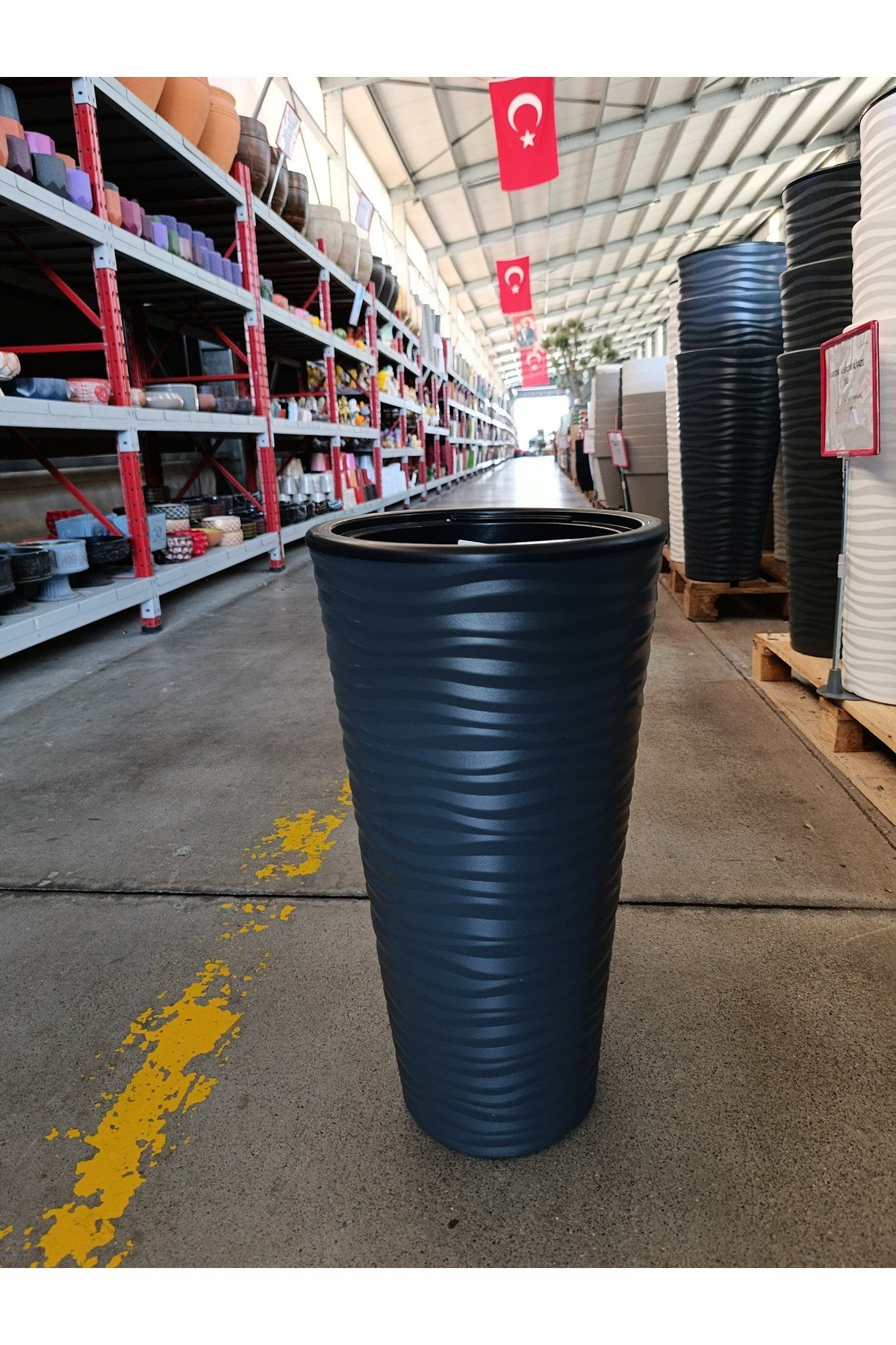 15 Litre Çift Hazneli Kumsal Saksı