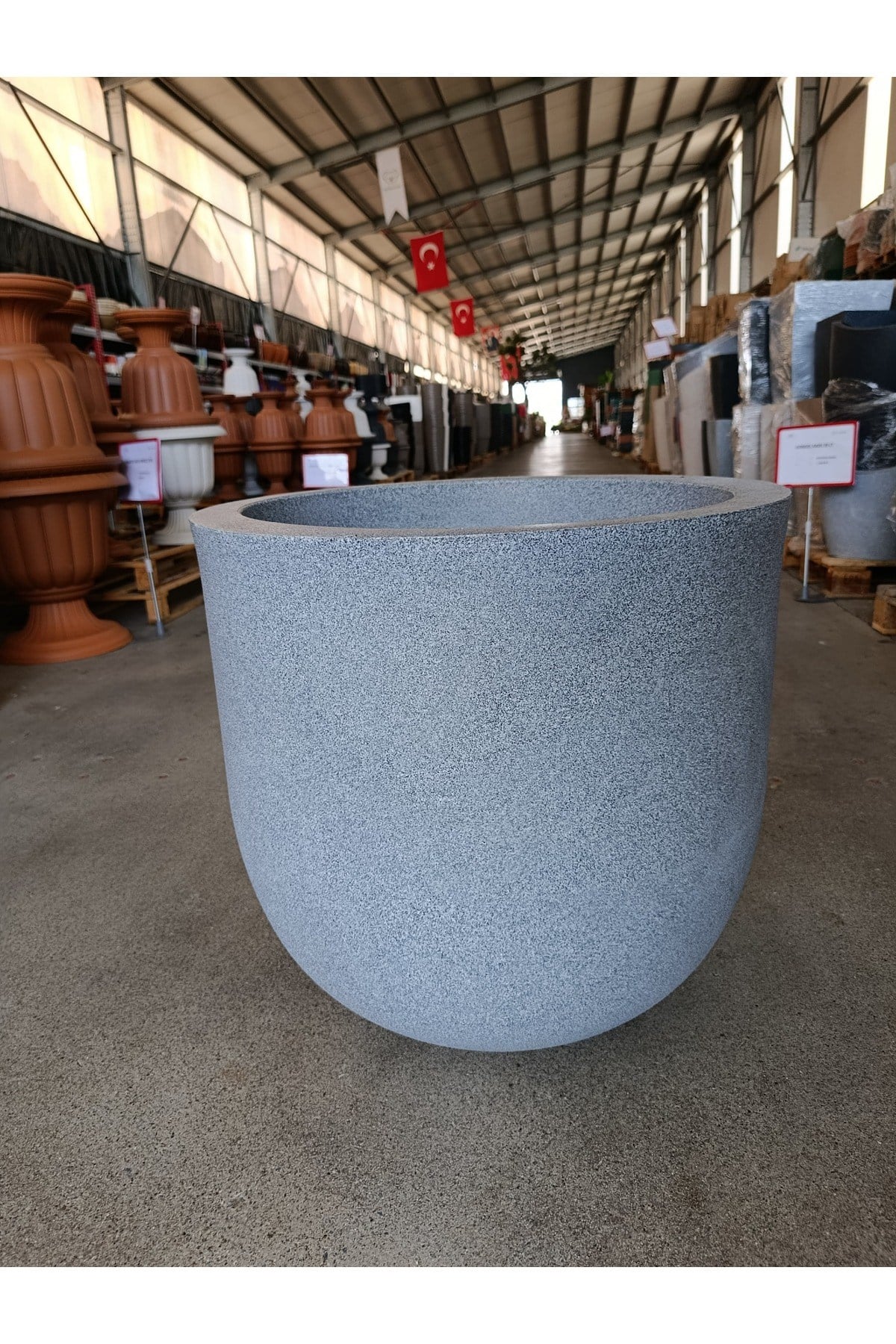 200 Litre Fiberglas Çeşme Saksısı