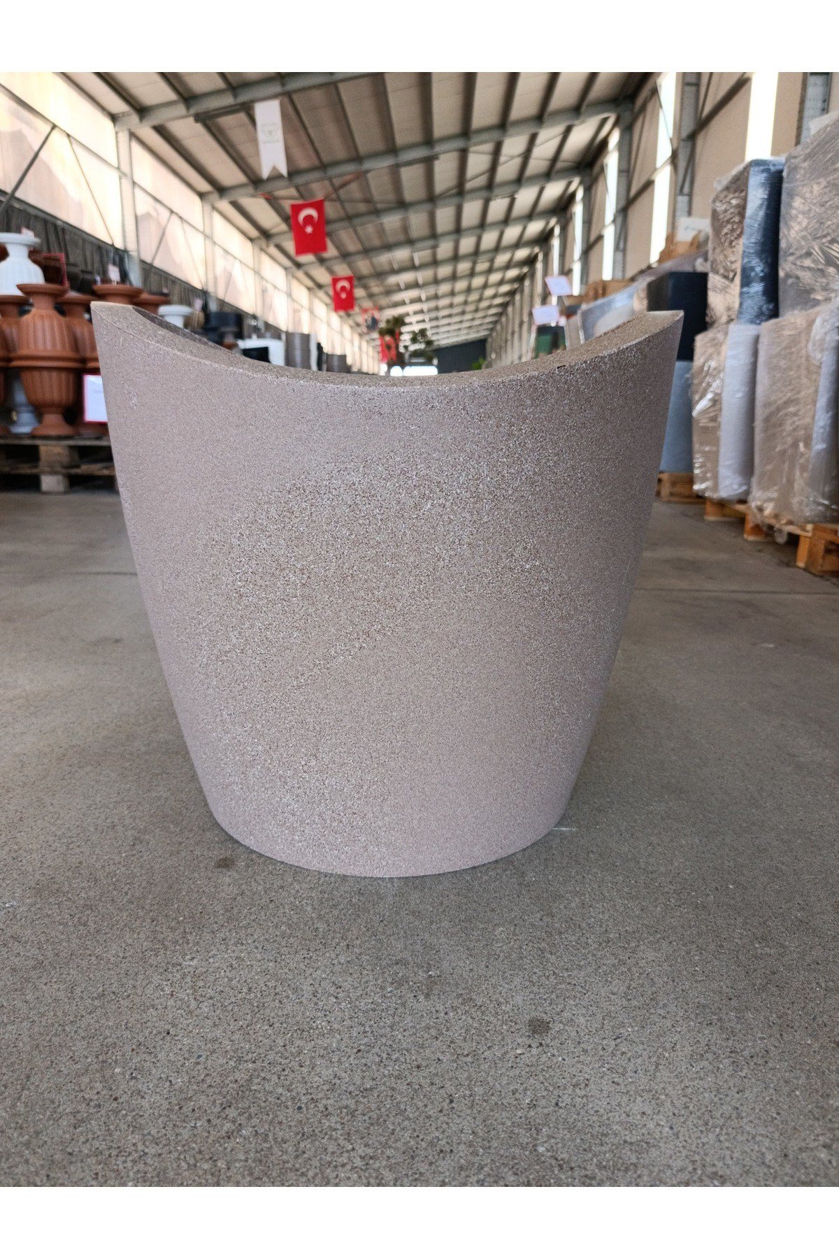 60 Litre Fiberglas Gondol Saksı