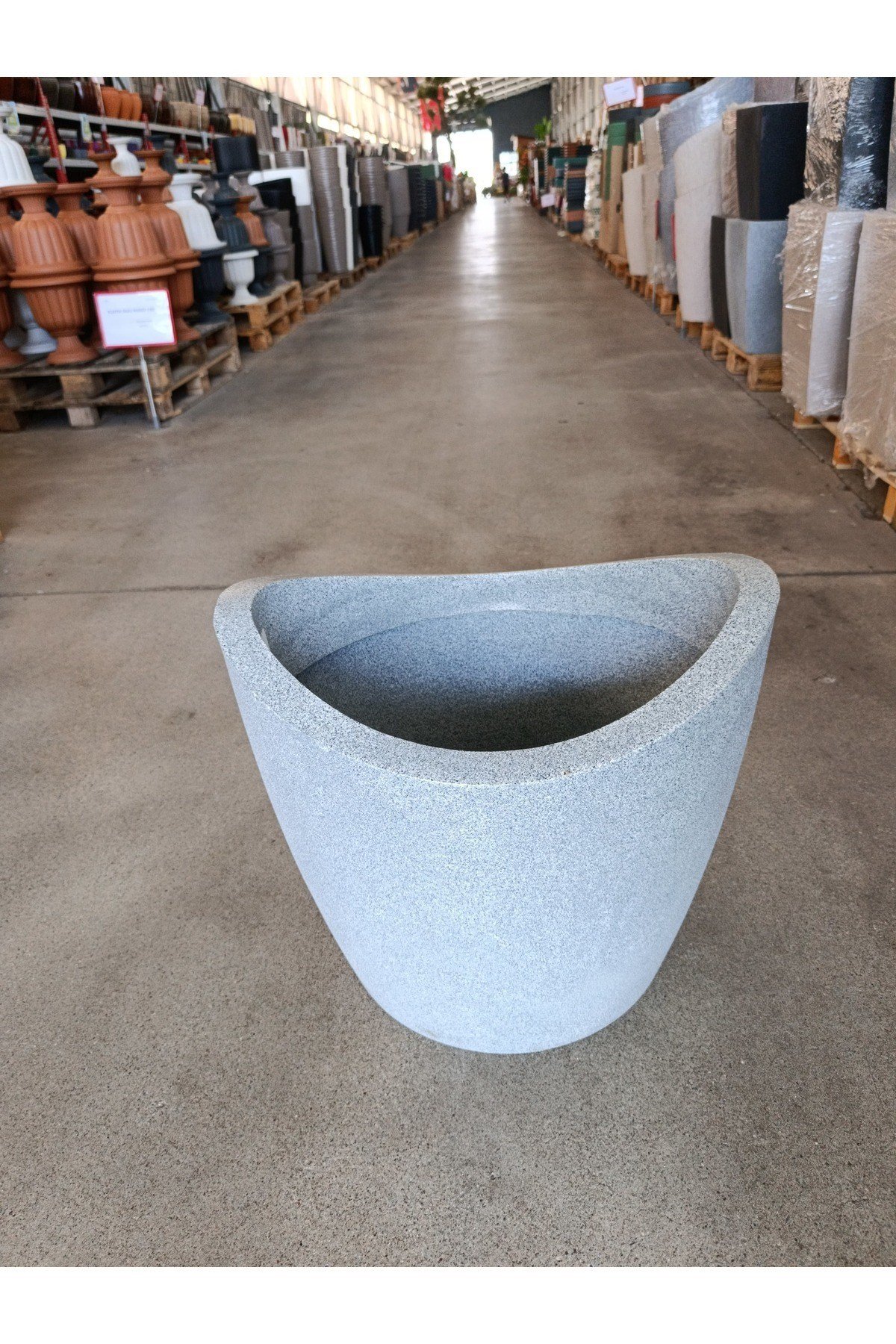 60 Litre Fiberglas Gondol Saksı
