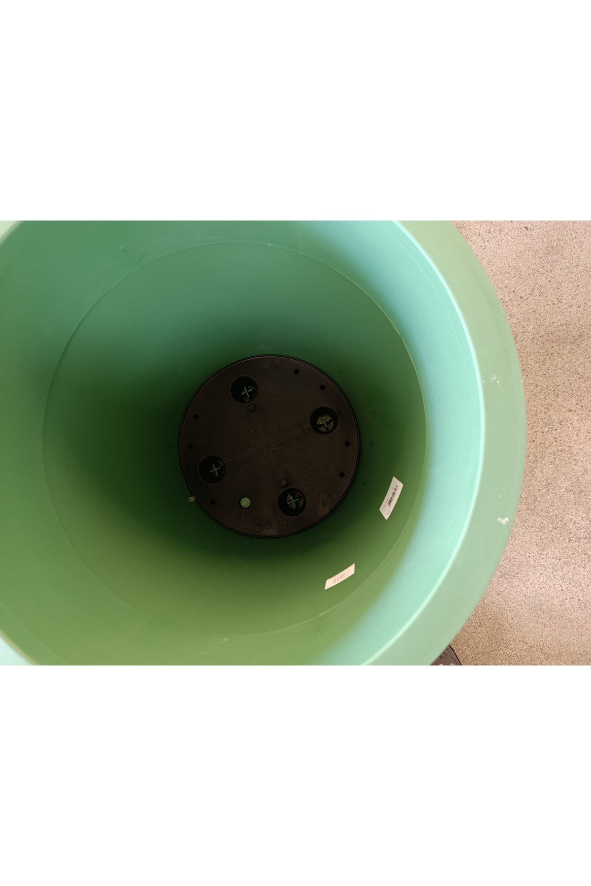 75 Litre Çift Katmanlı Sert Plastik Fulya Saksı
