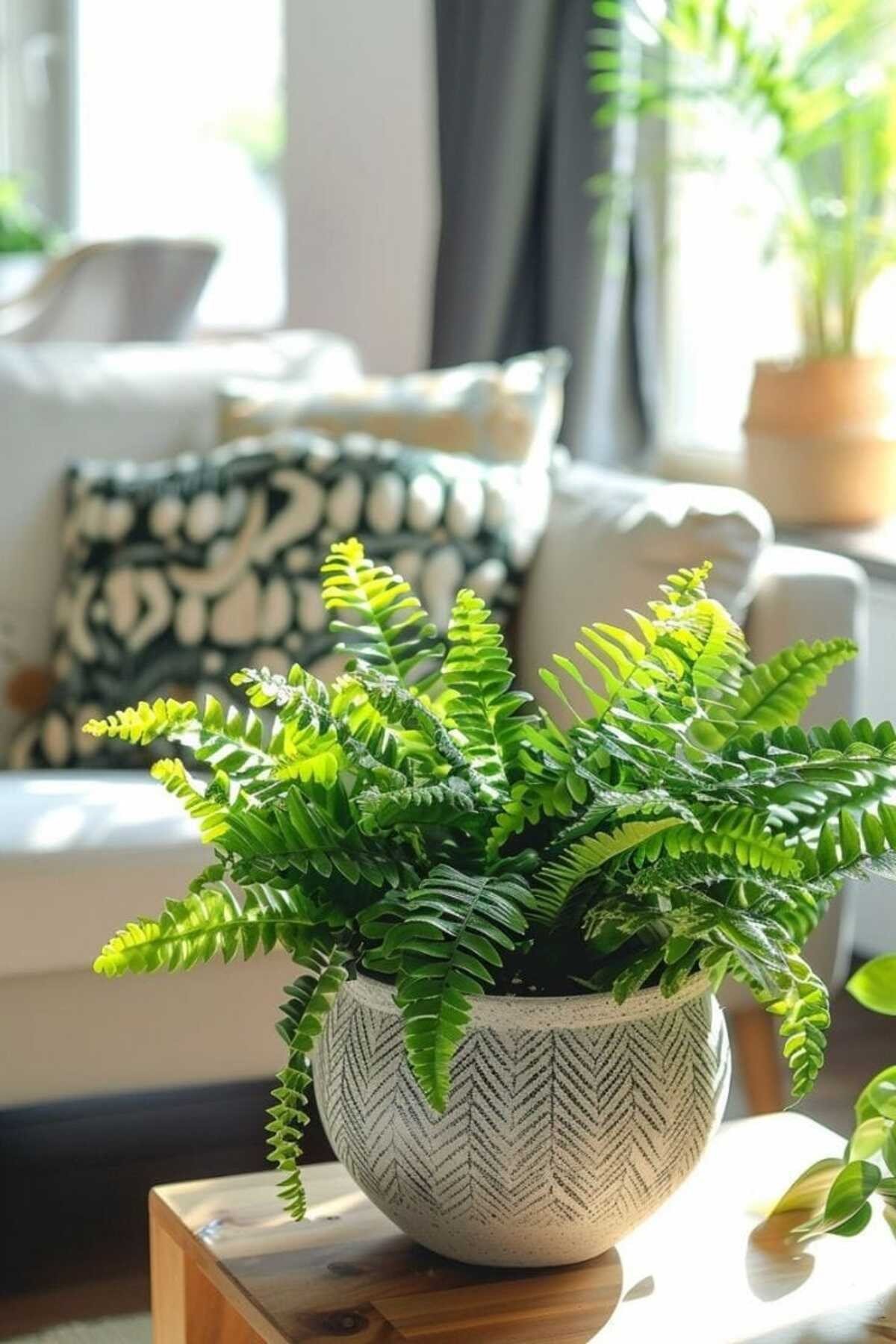 Aşk Merdiveni Bitkisi / Nephrolepis Exeltata / 30-50 Cm / Salon Eğreltisi / Sevilen Bitki