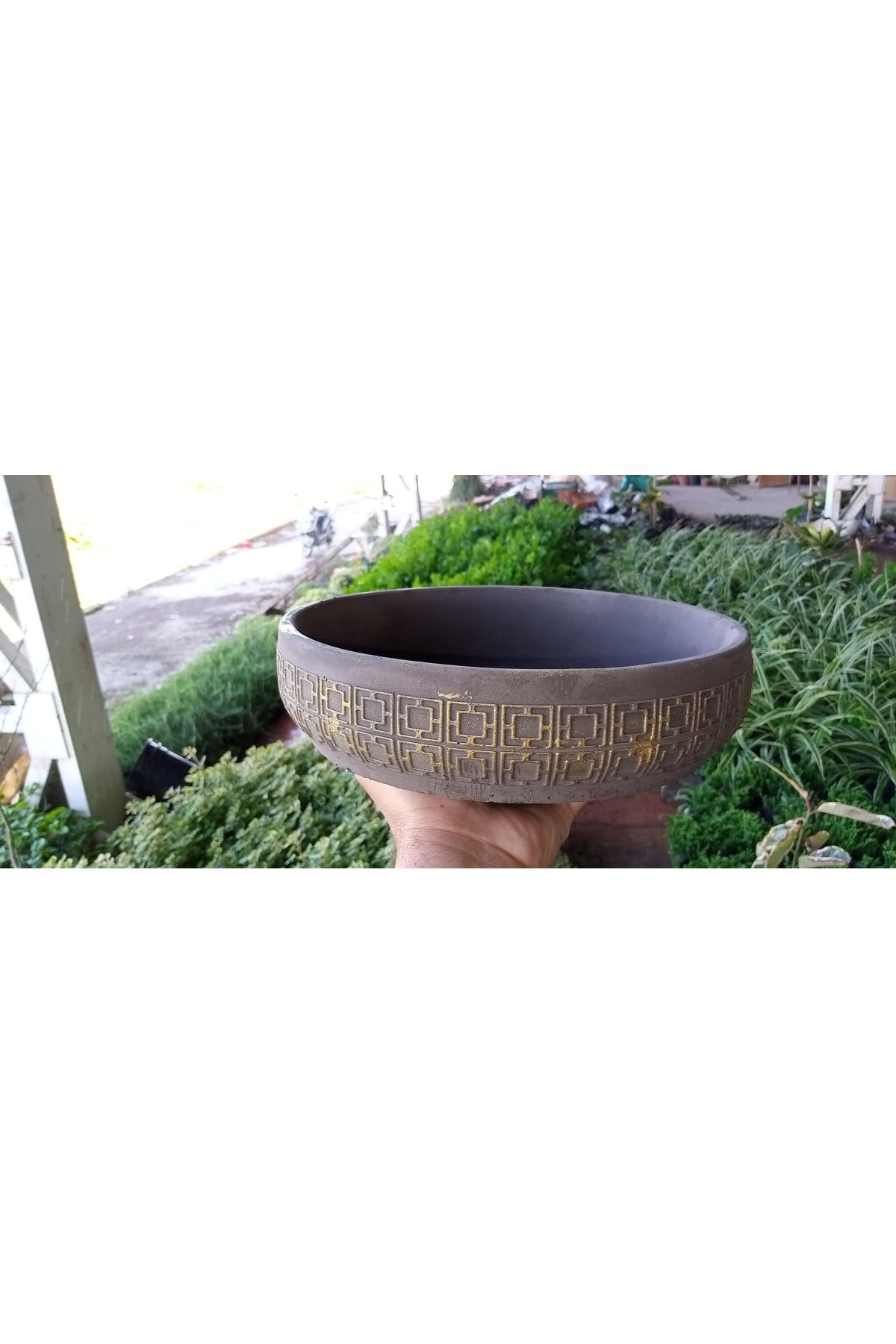 Beton Aranjman Saksısı