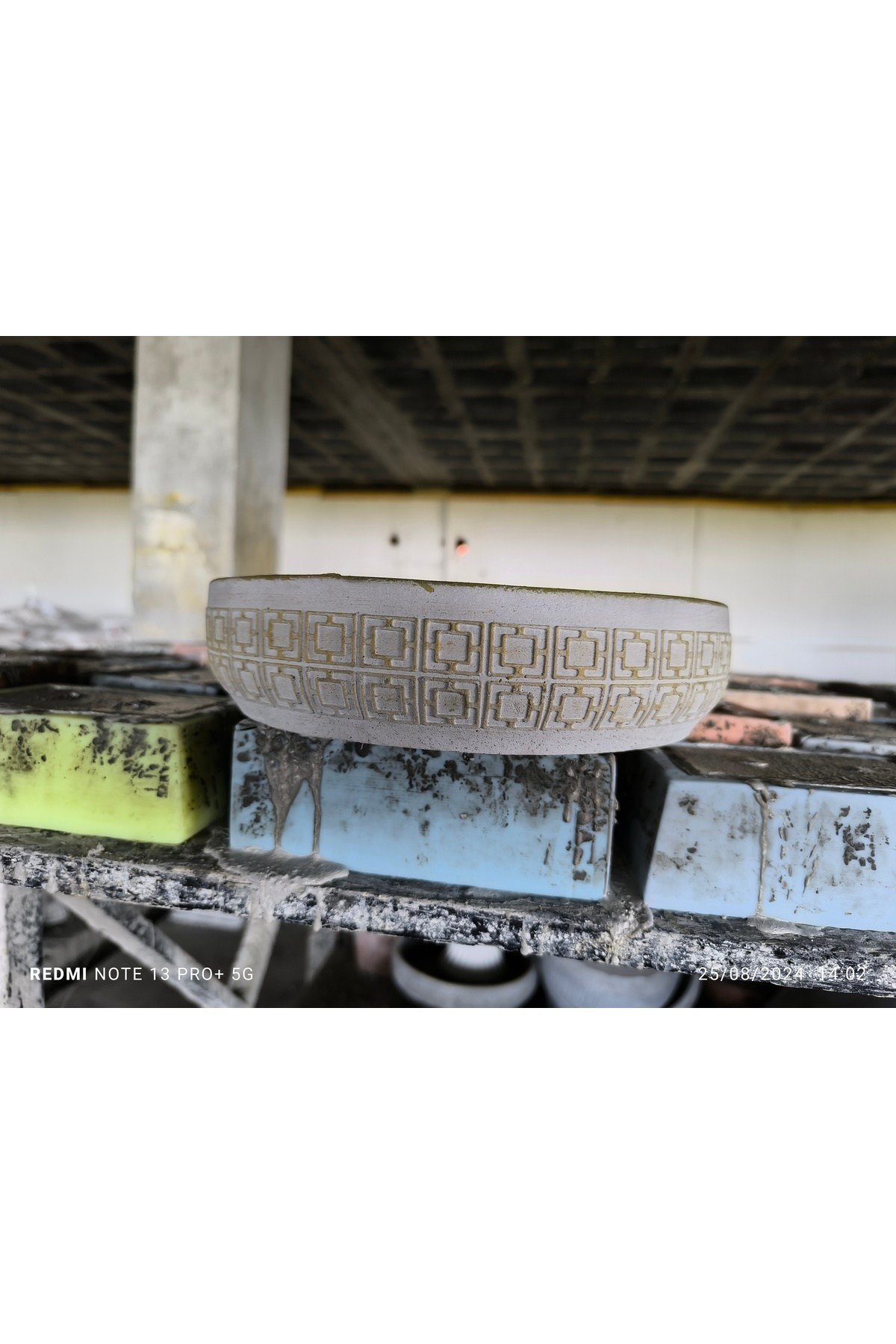 Beton orkide bonsai ve aranjman saksısı