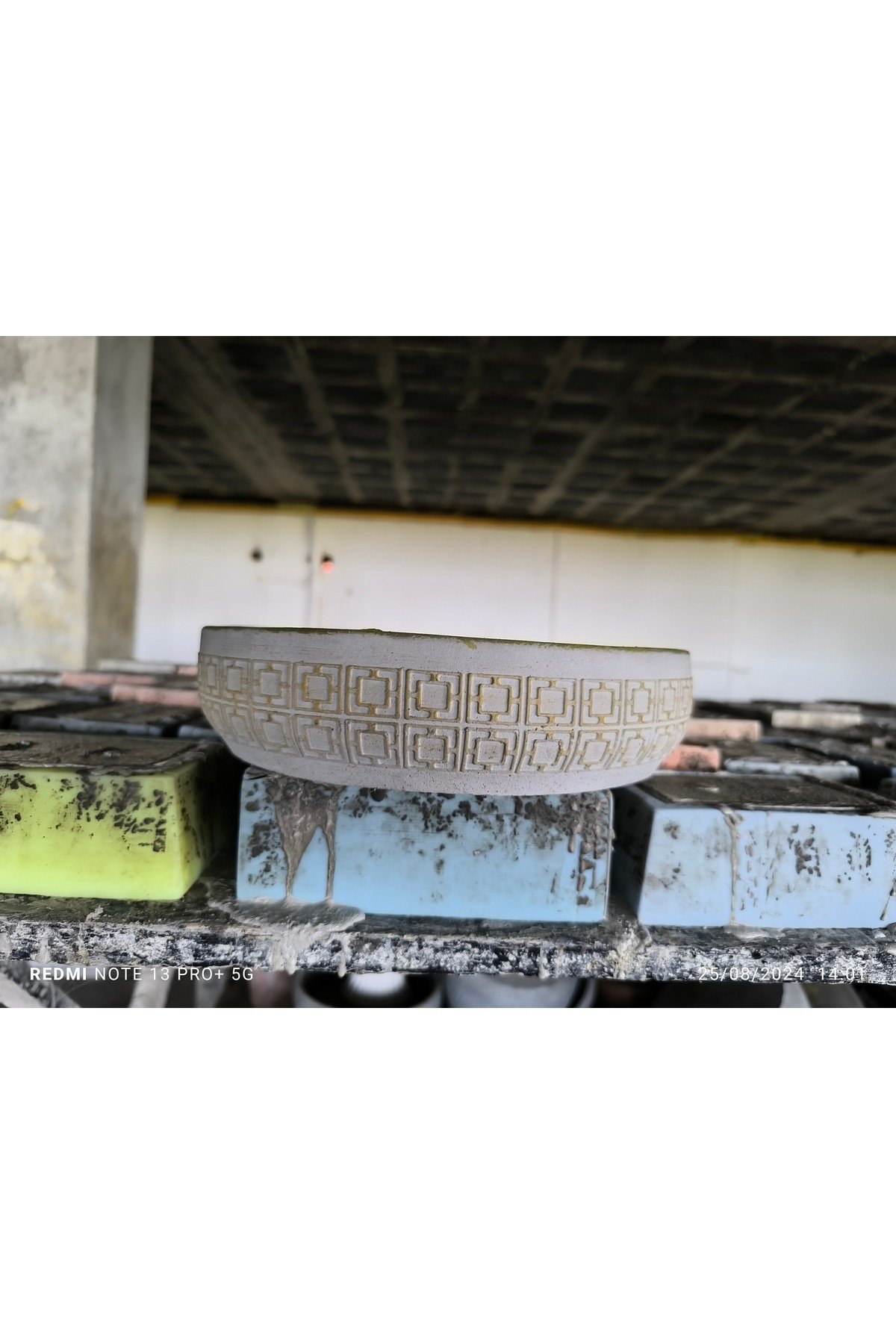 Beton orkide bonsai ve aranjman saksısı