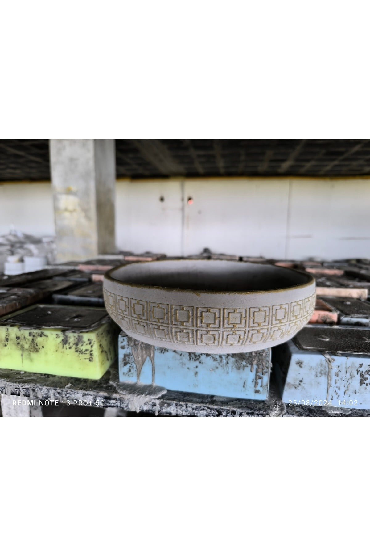 Beton orkide bonsai ve aranjman saksısı