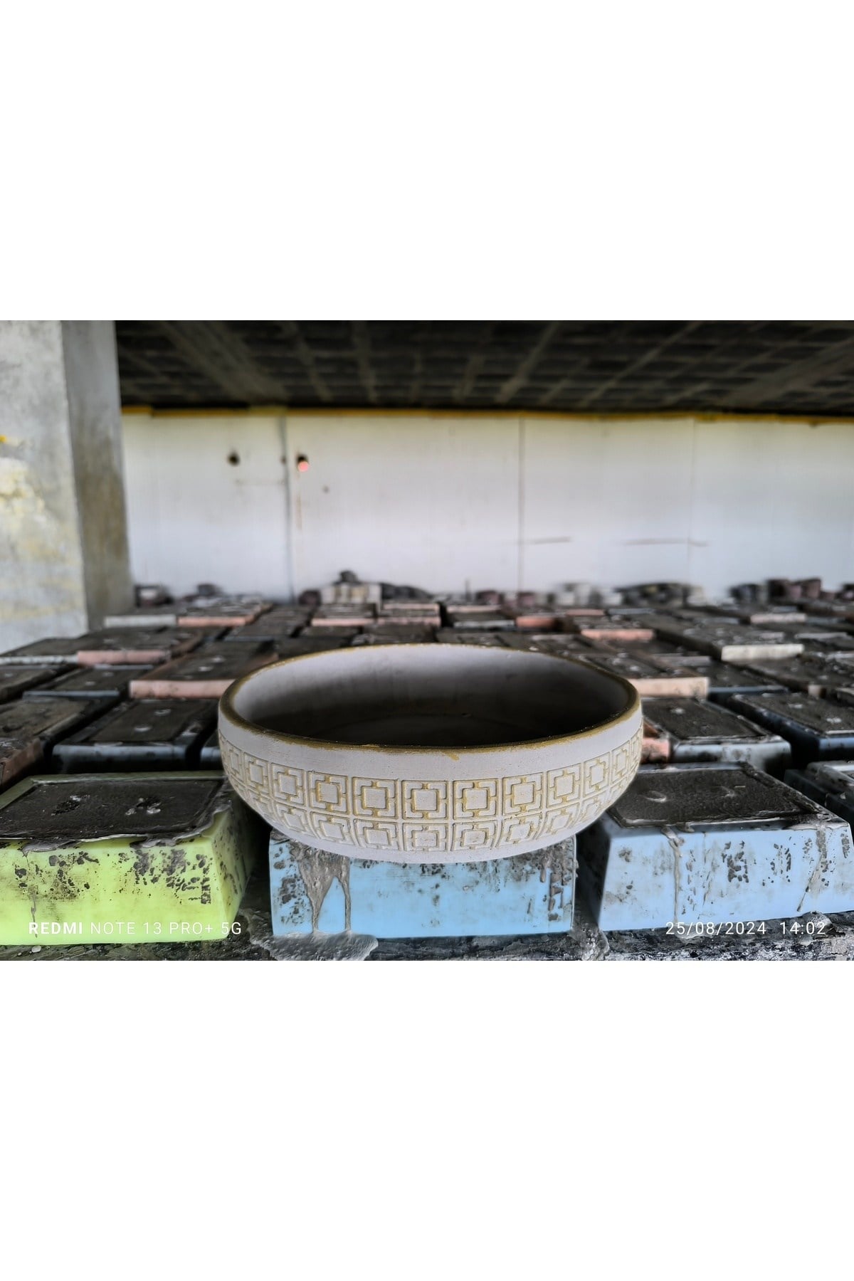 Beton orkide bonsai ve aranjman saksısı