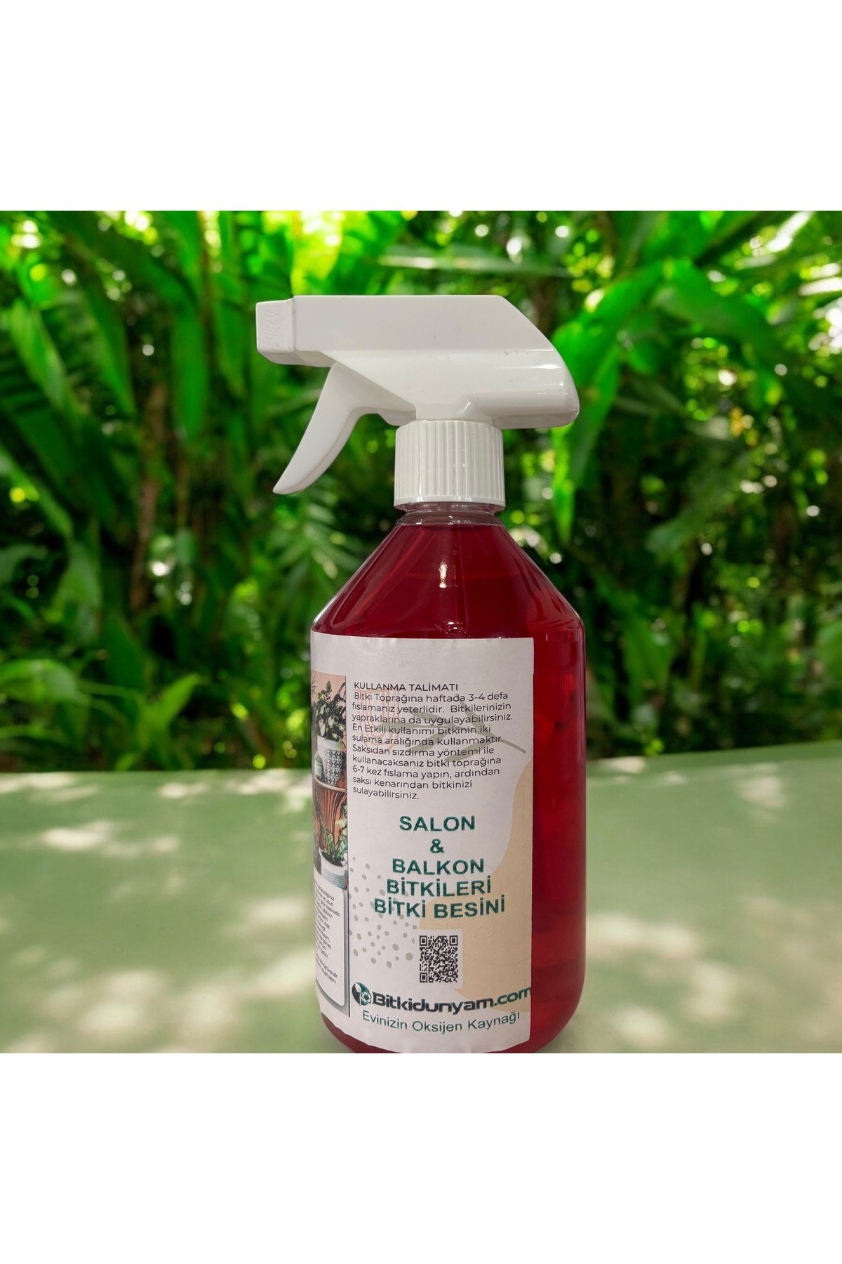 Bitki Besini Salon Ve Balkon Bitkilerine Özel 500 ML