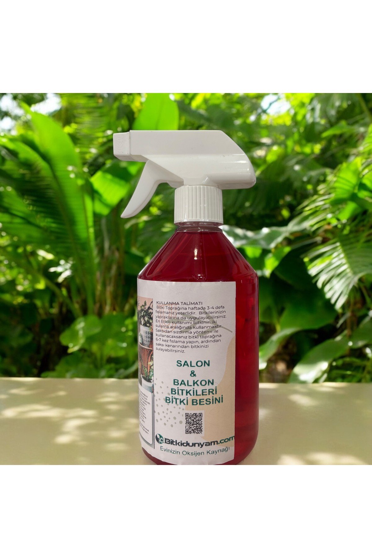 Bitki Besini Salon Ve Balkon Bitkilerine Özel 500 ML