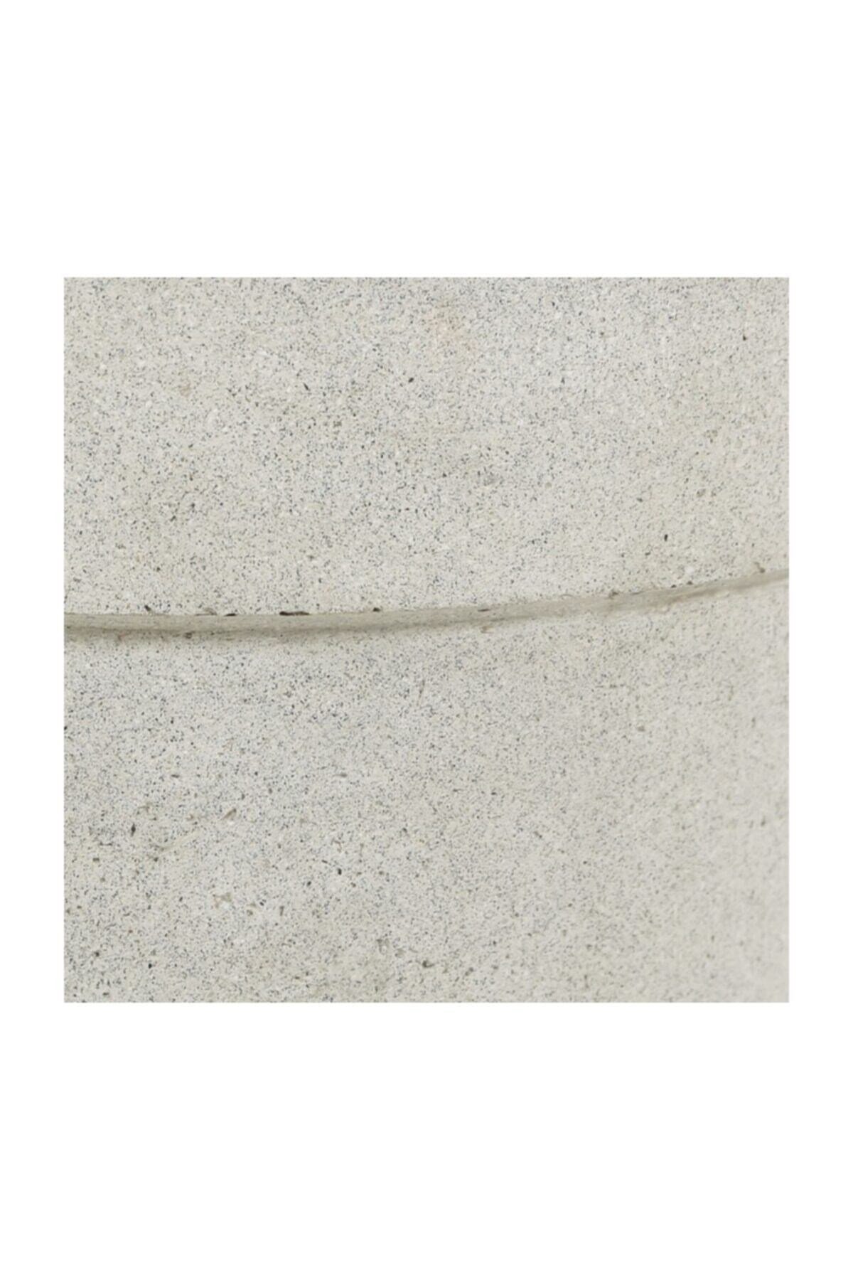 Hafif Beton Saksı Lavanta Krem (m) 40x55