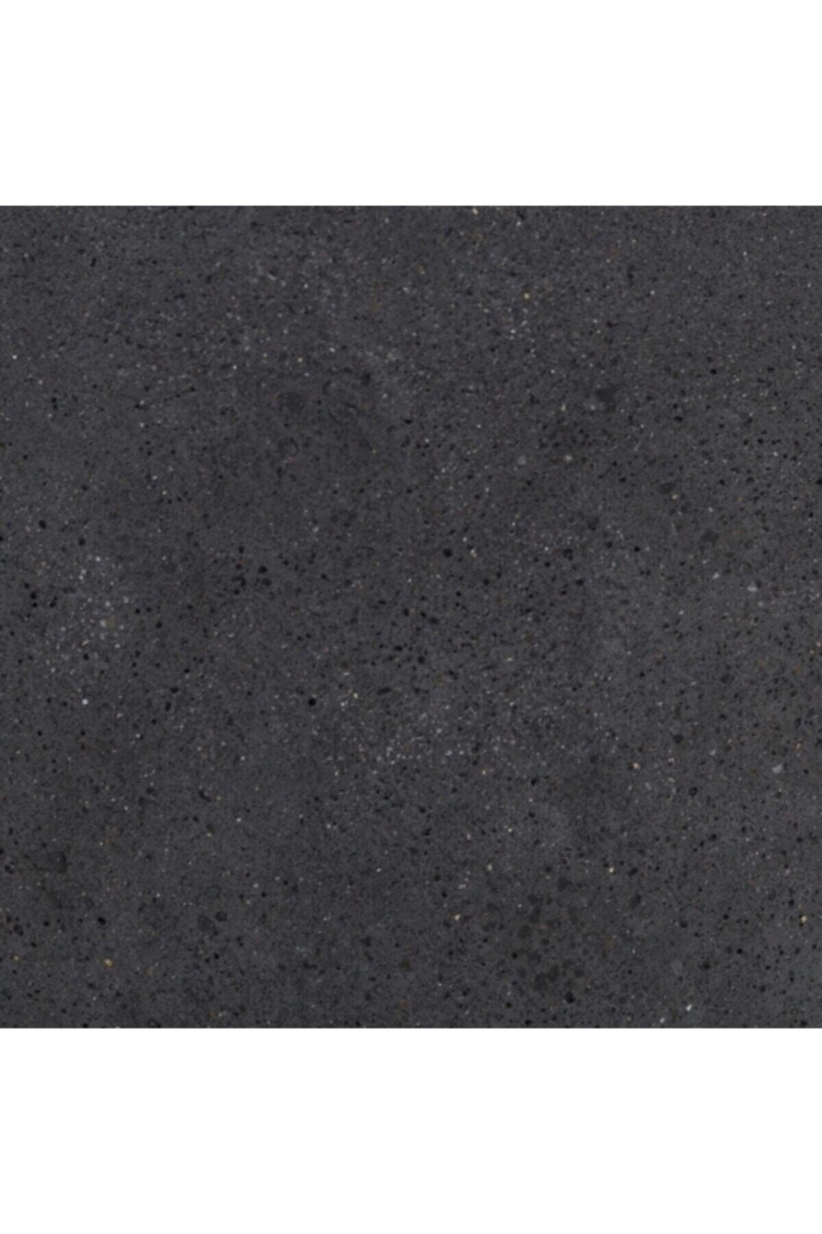 Hafif Beton Saksı Papatya Siyah (s) 15x15