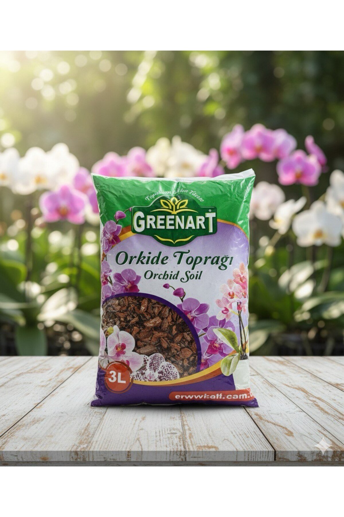 Orkide Toprağı 3 Lt