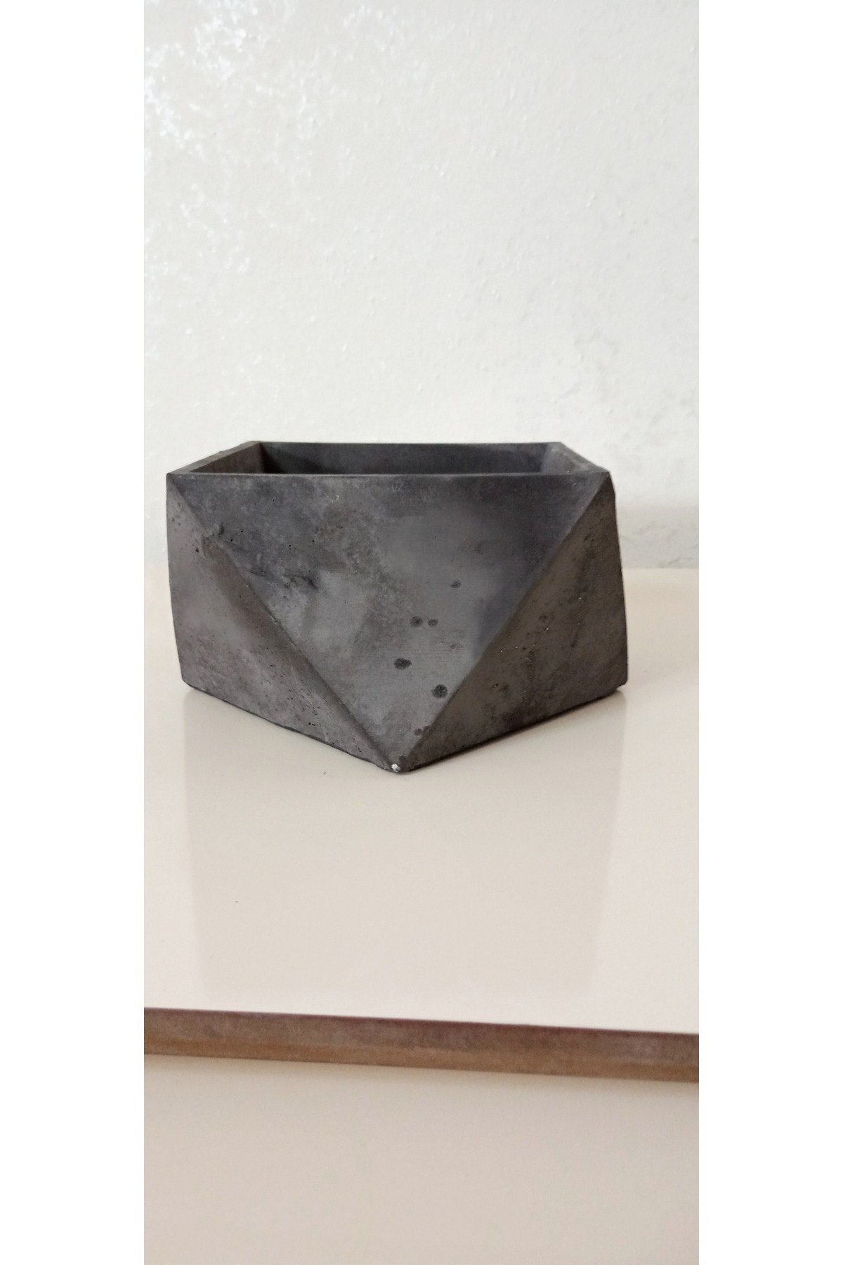 Özel Saf Beton Bonsai ve Aranjmana Özel Taş Saksı suya karşı 121 yıl ömürlü