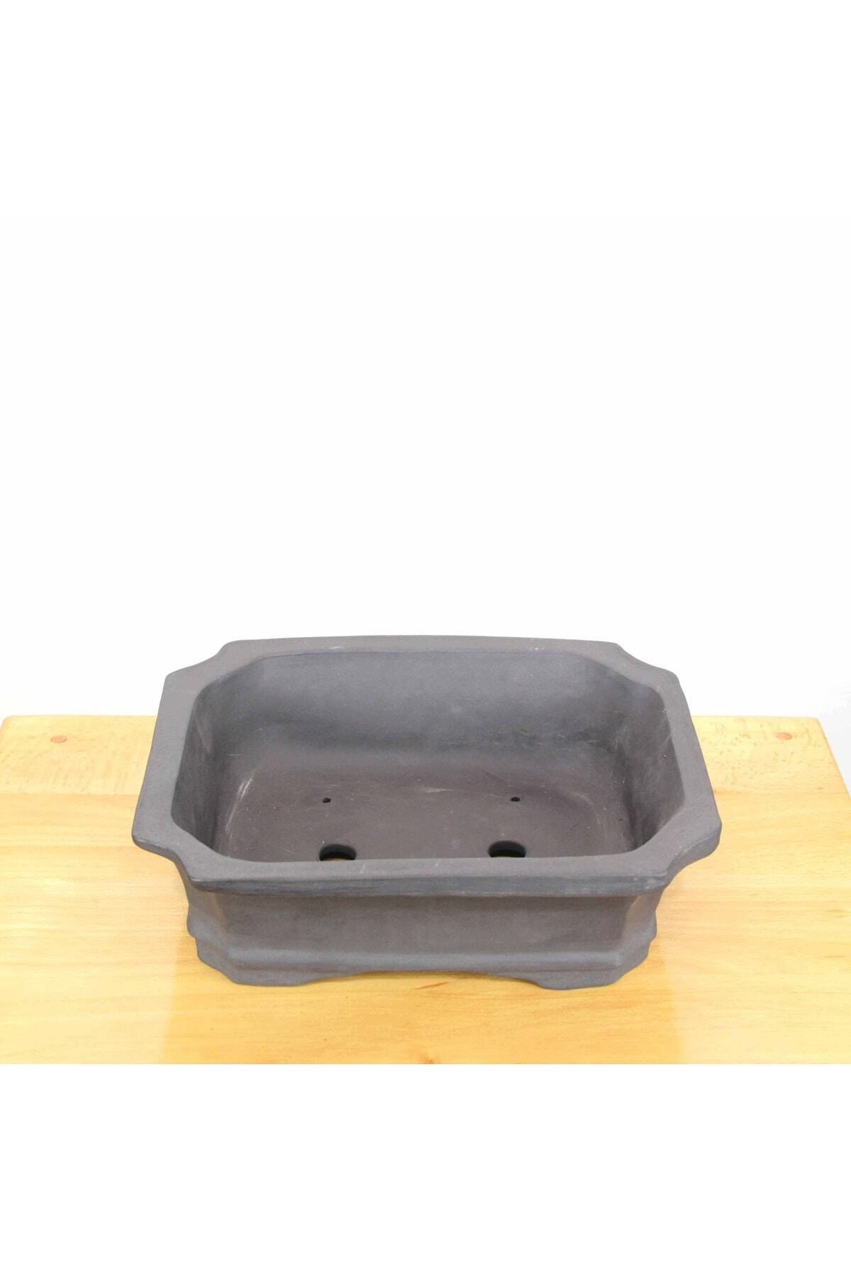 Sırsız Köşeli Bonsai Saksısı No.1 (28 Cm)