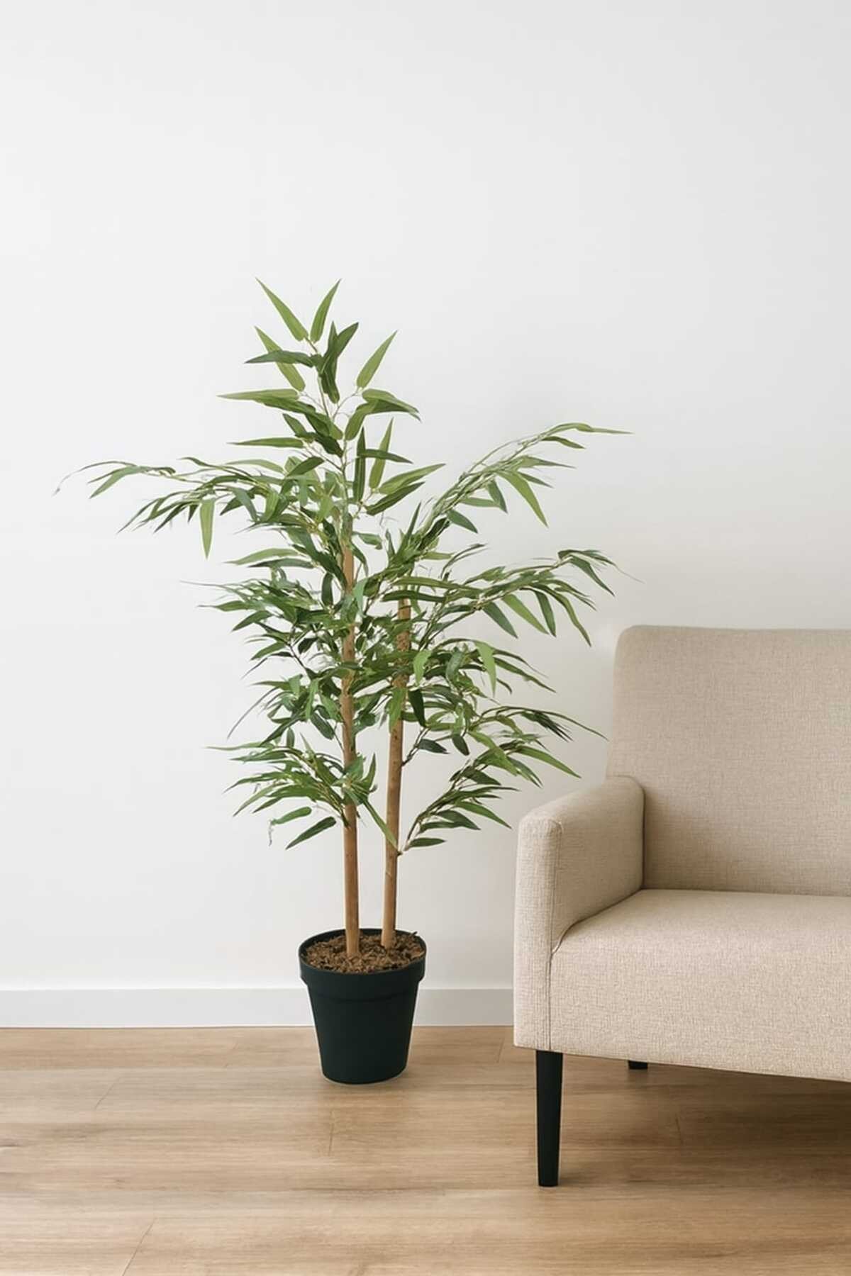Yapay Ağaç Bambu 110 Cm 3 Gövdeli