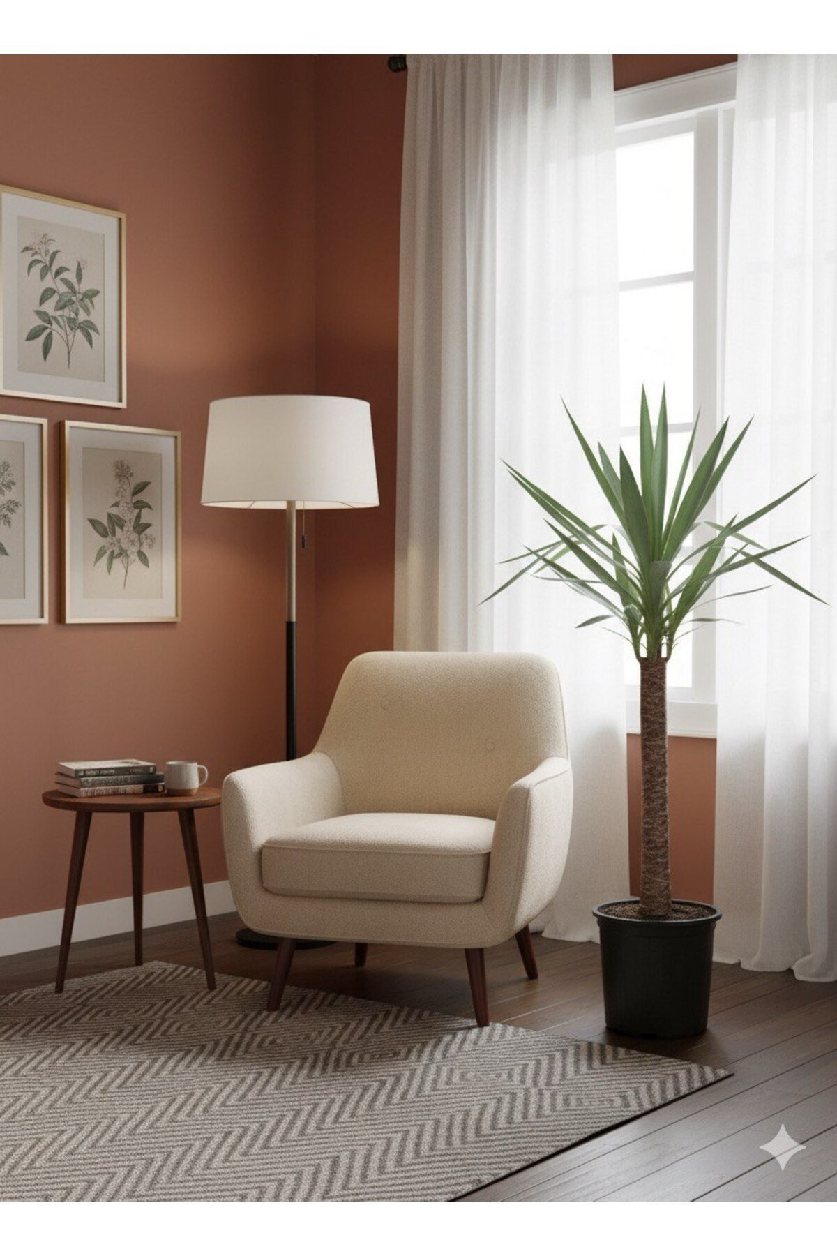 Yucca - Yuka Bitkisi Tek Köklü 100 - 120 cm