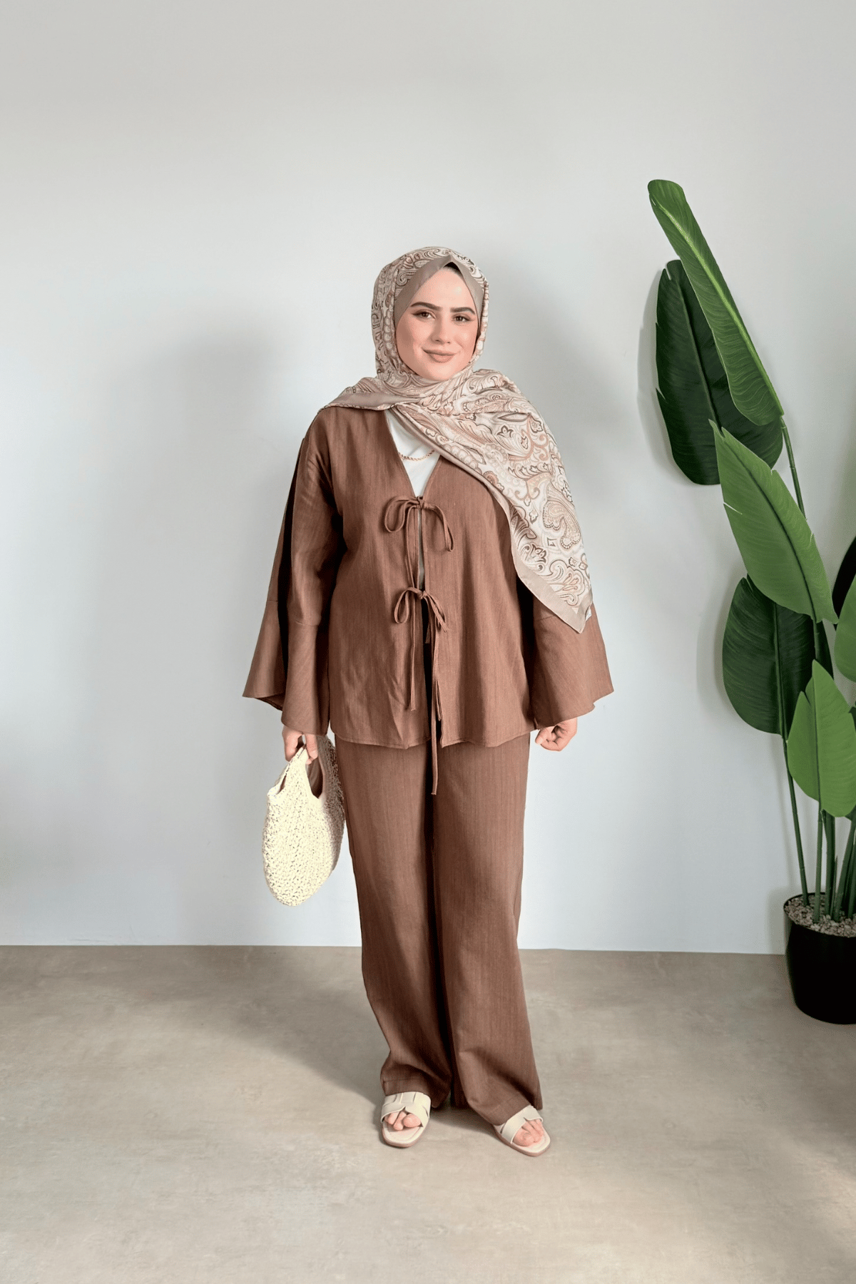 Kimono Takım | Kahve
