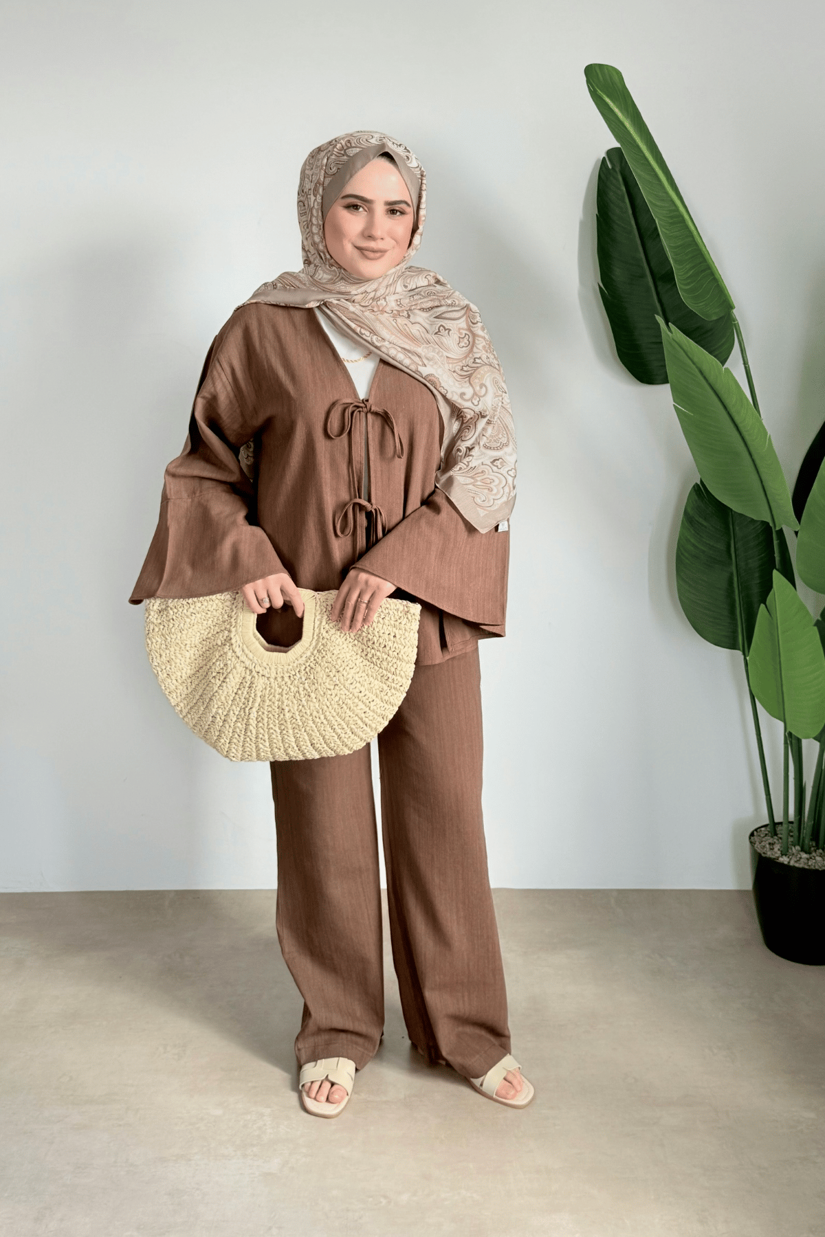 Kimono Takım | Kahve