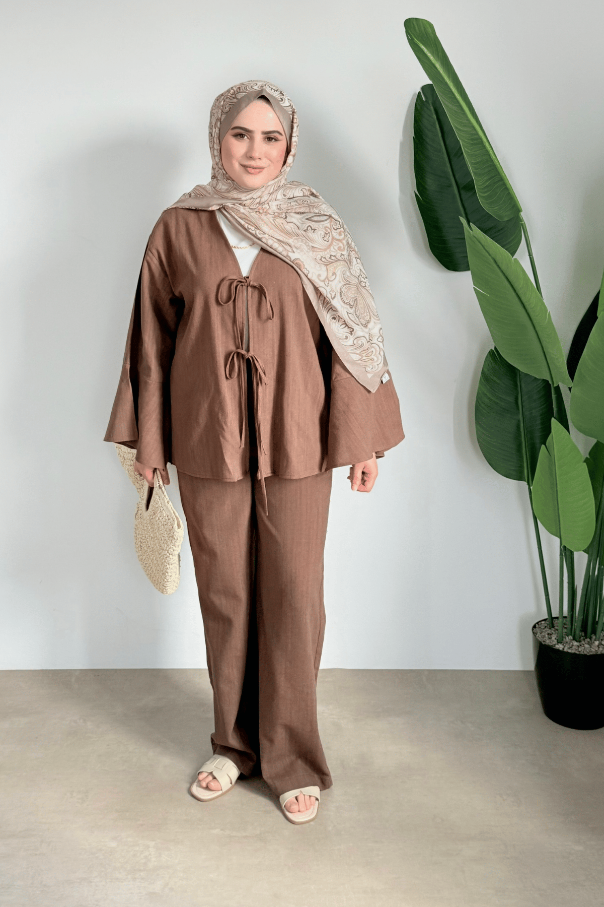 Kimono Takım | Kahve