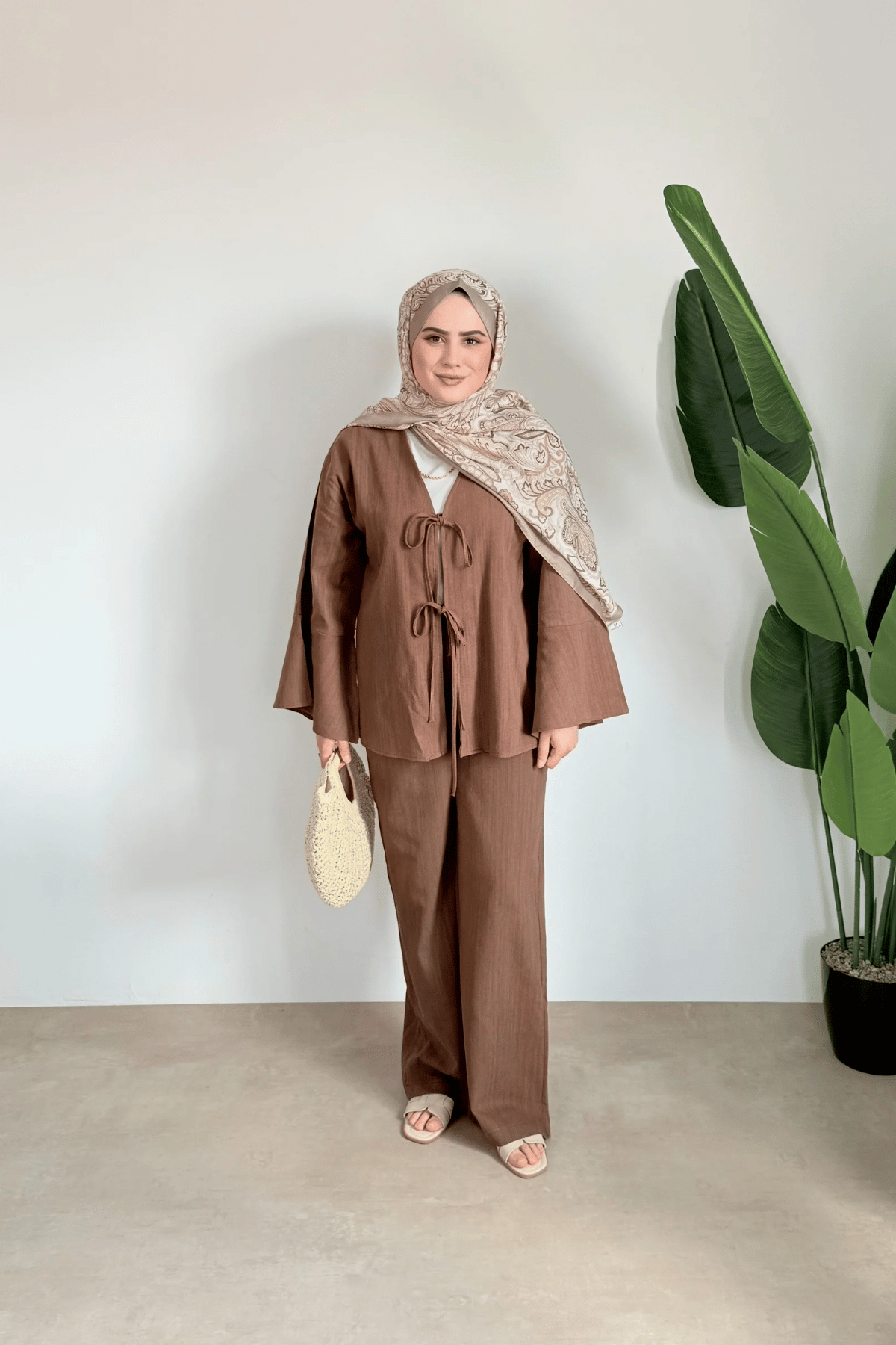 Kimono Takım | Kahve
