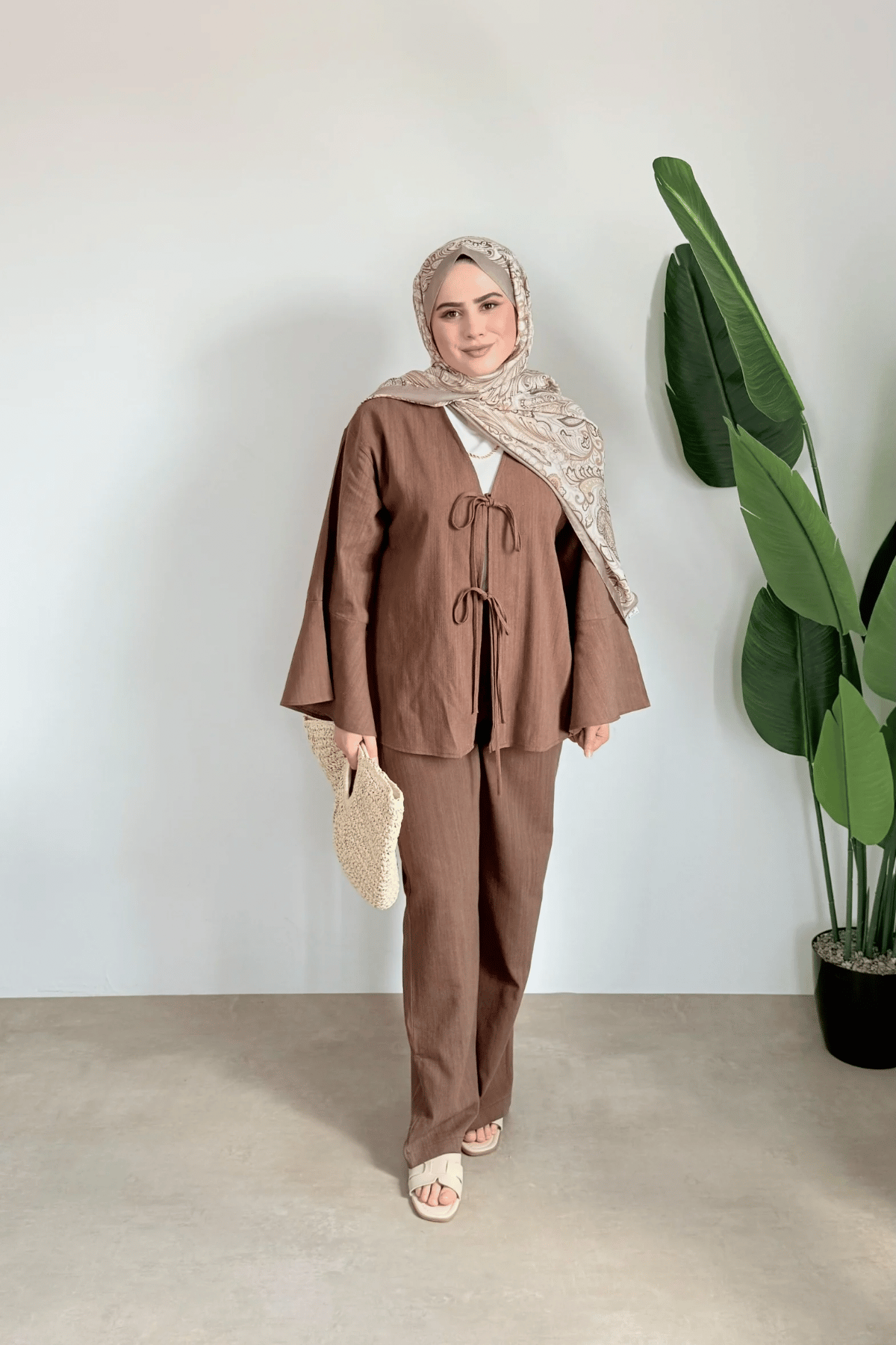 Kimono Takım | Kahve