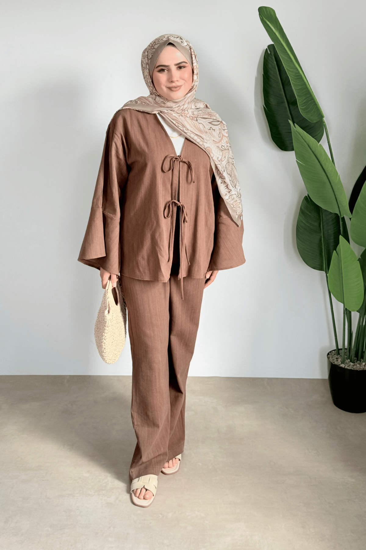 Kimono Takım | Kahve