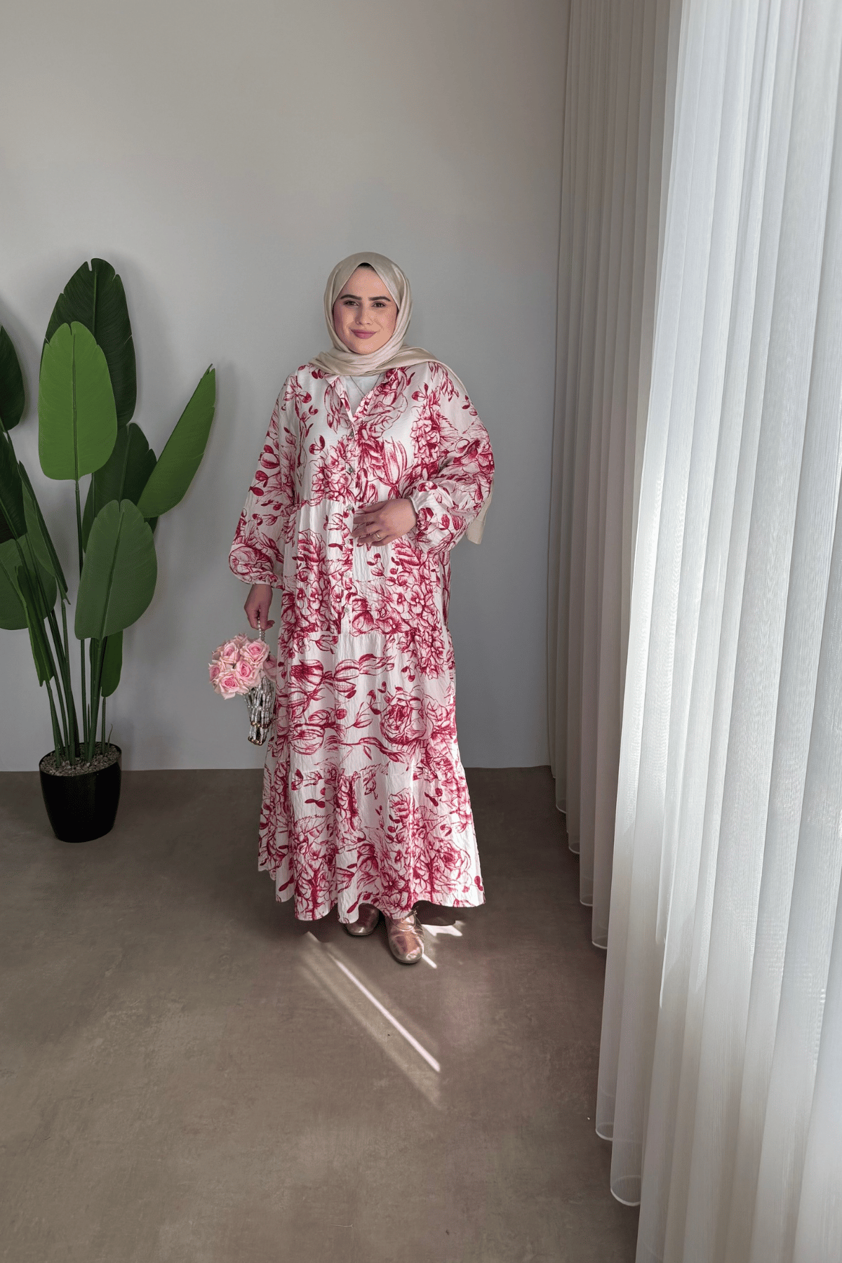 Lara Elbise | Kırmızı