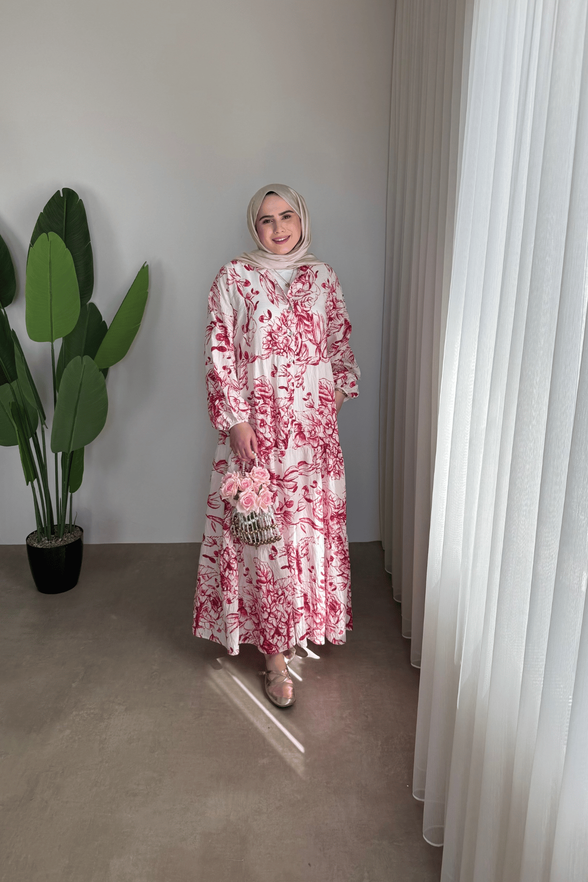 Lara Elbise | Kırmızı