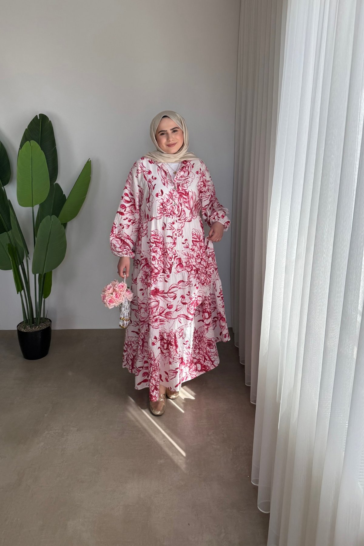 Lara Elbise | Kırmızı
