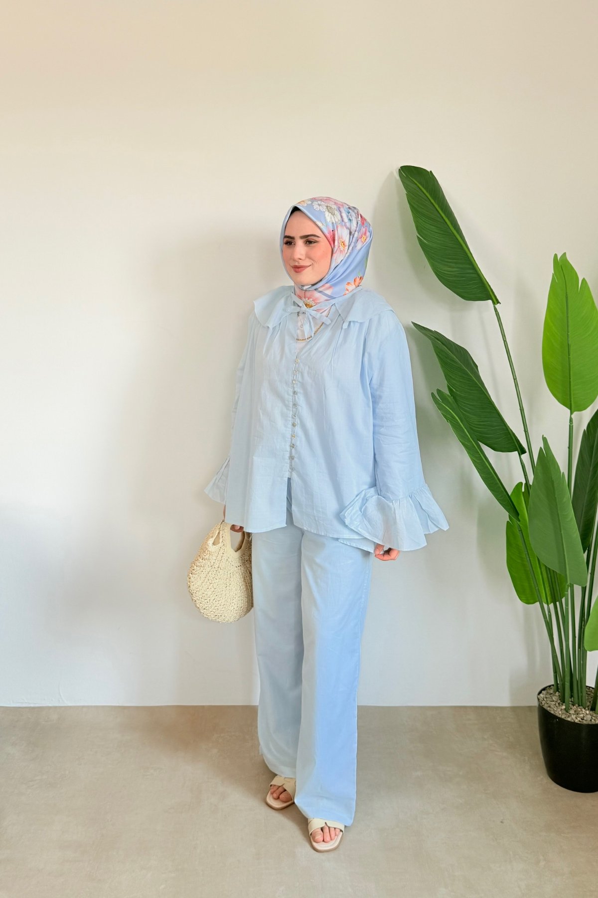 Pastel Bahar Takım | Mavi