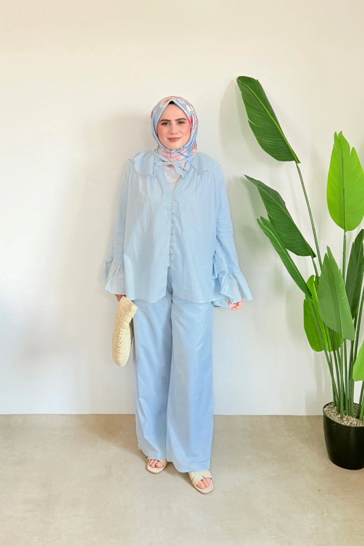 Pastel Bahar Takım | Mavi