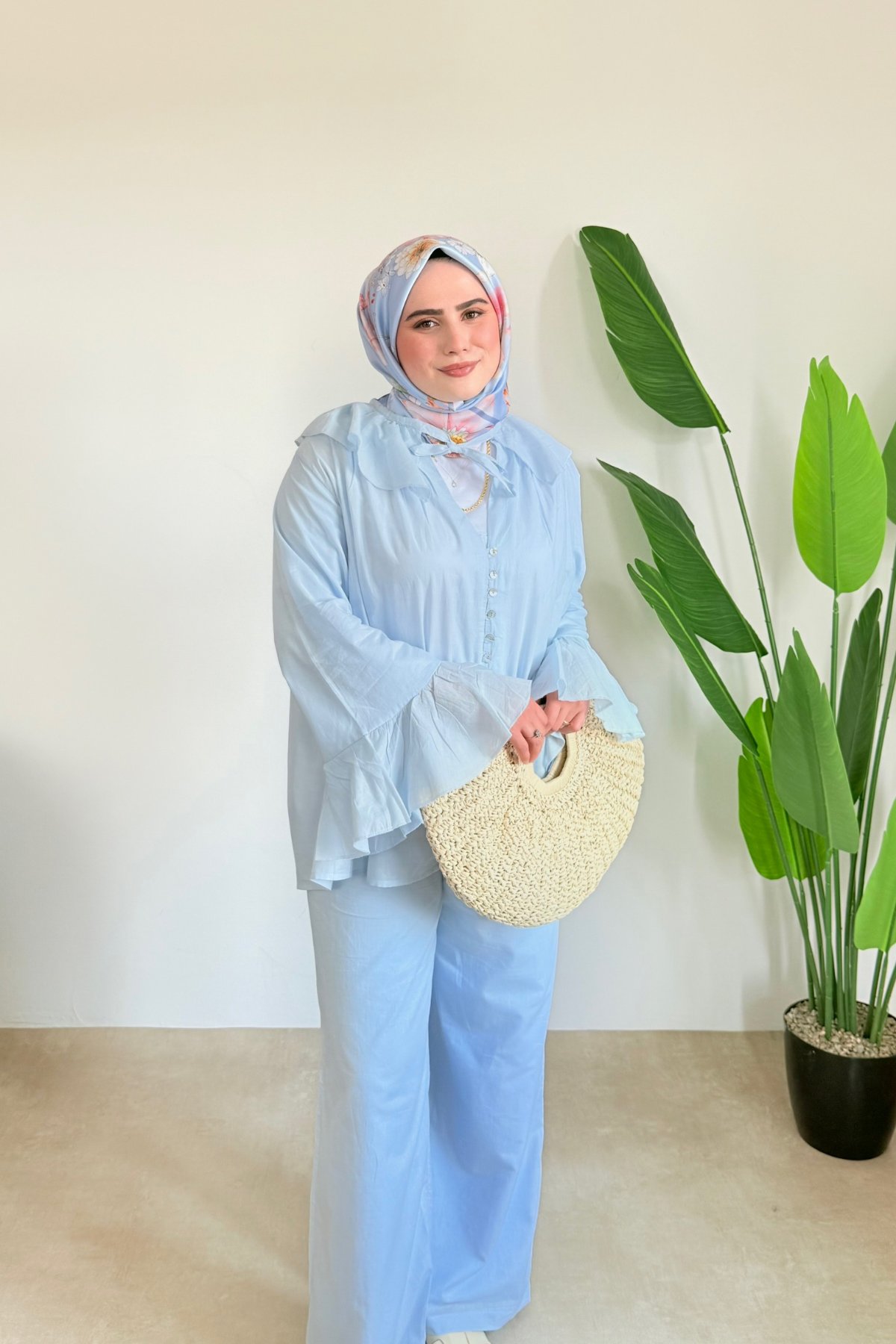 Pastel Bahar Takım | Mavi