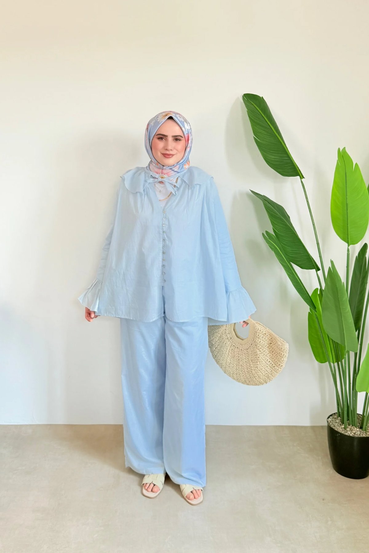 Pastel Bahar Takım | Mavi