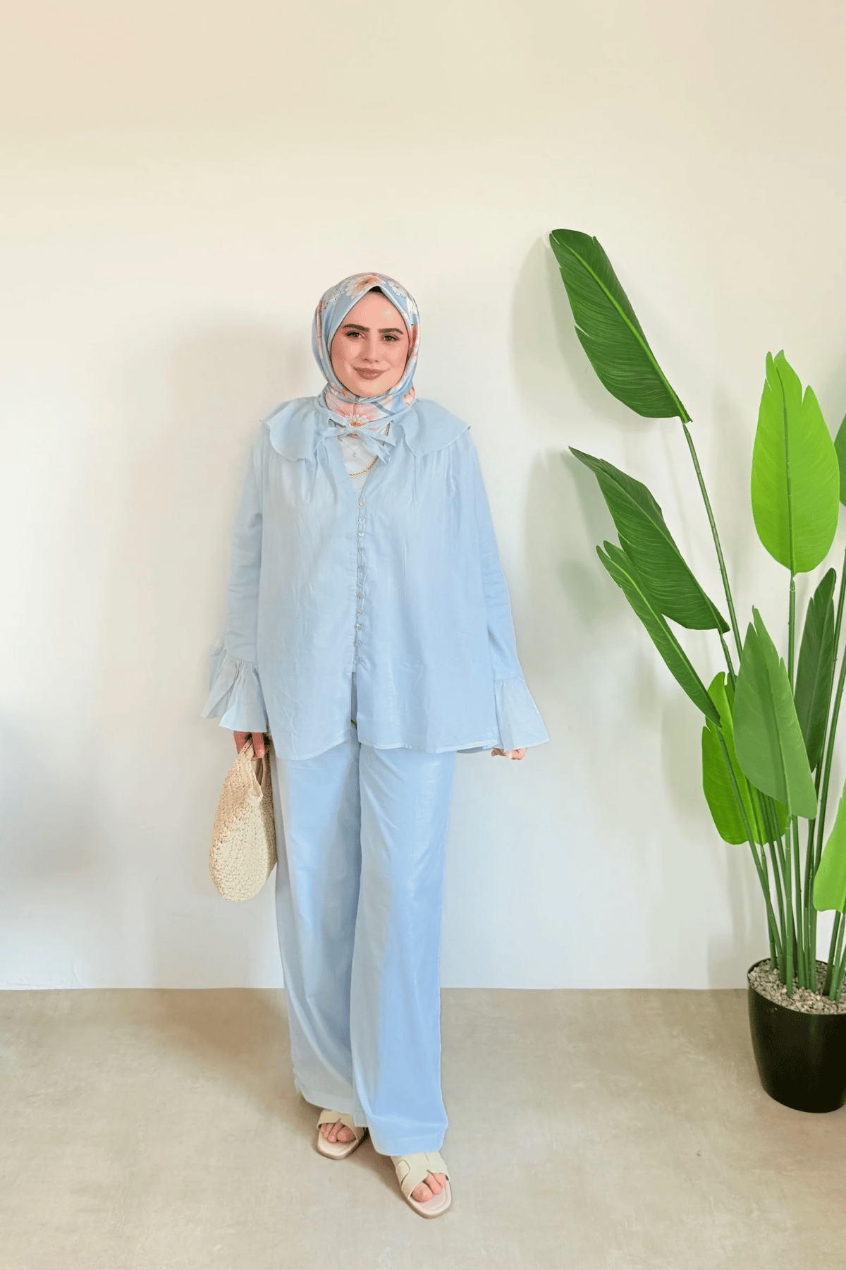 Pastel Bahar Takım | Mavi