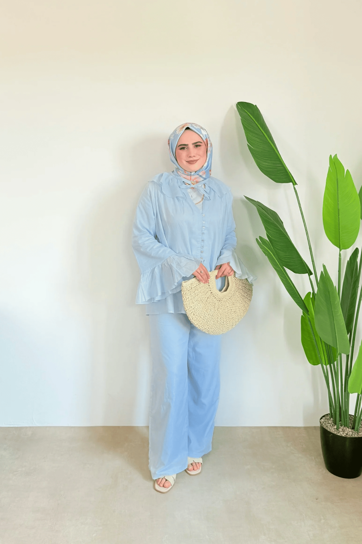 Pastel Bahar Takım | Mavi