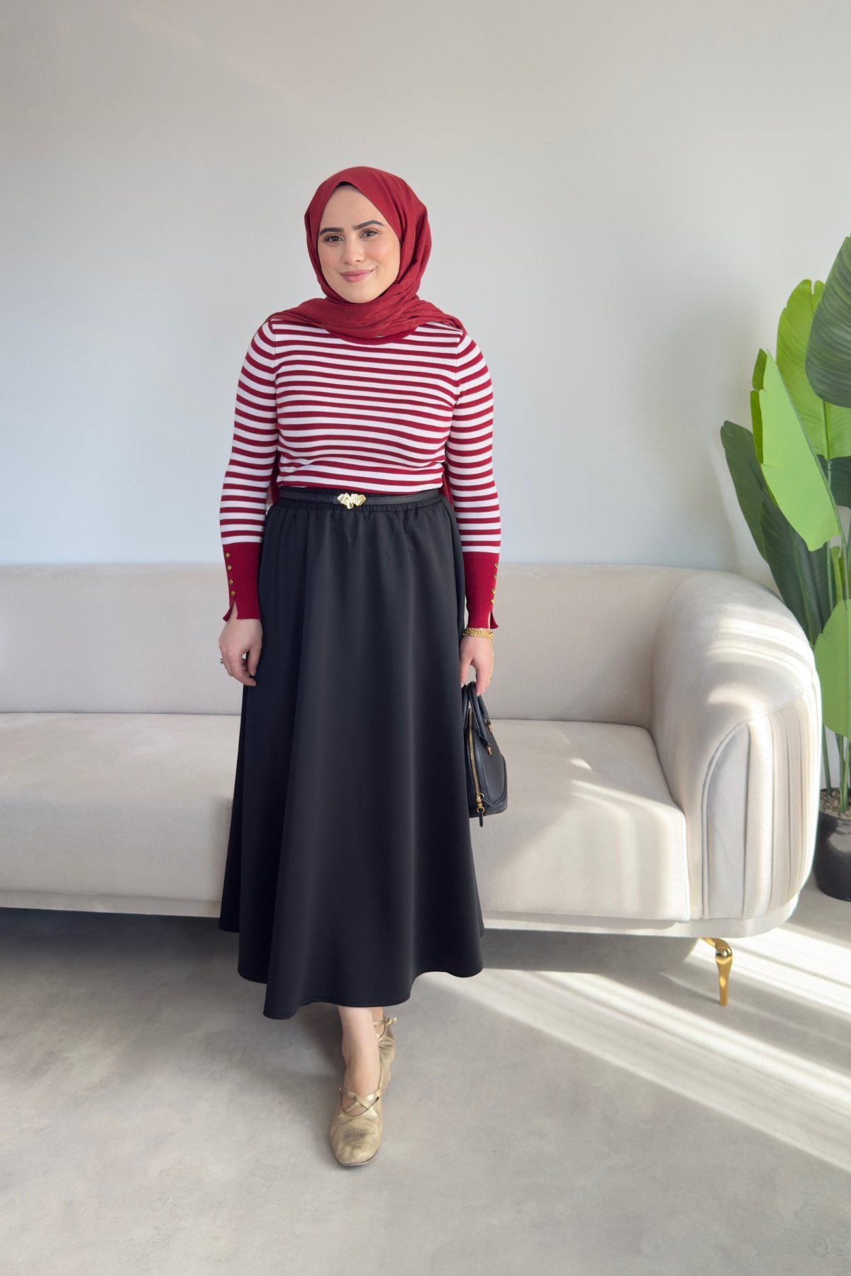 Yeni Scuba Etek | Siyah