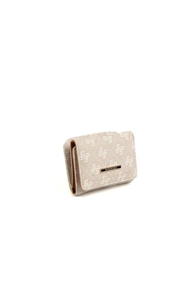 Silver & Polo SP1172 Kadın Cüzdan & Kartlık Monogram Taş-A.Taba