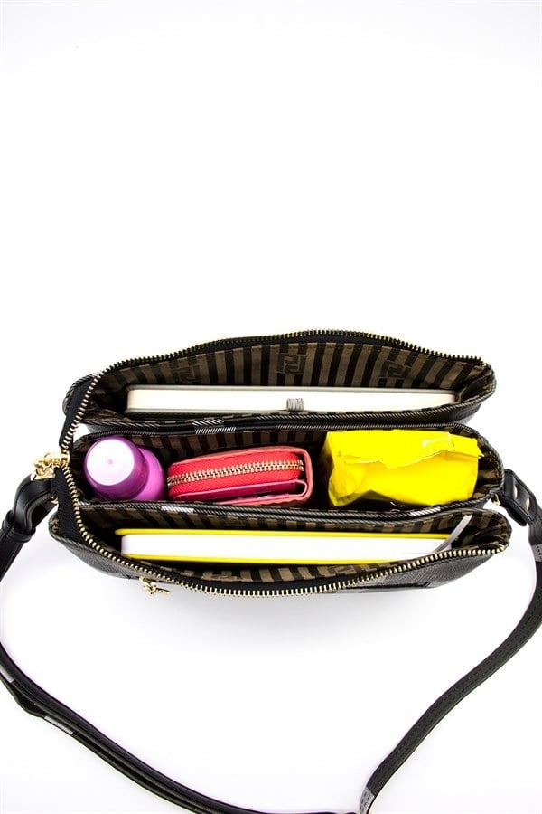 Silver & Polo SP818 Kadın Çapraz Çanta Ekose Krem-Taba