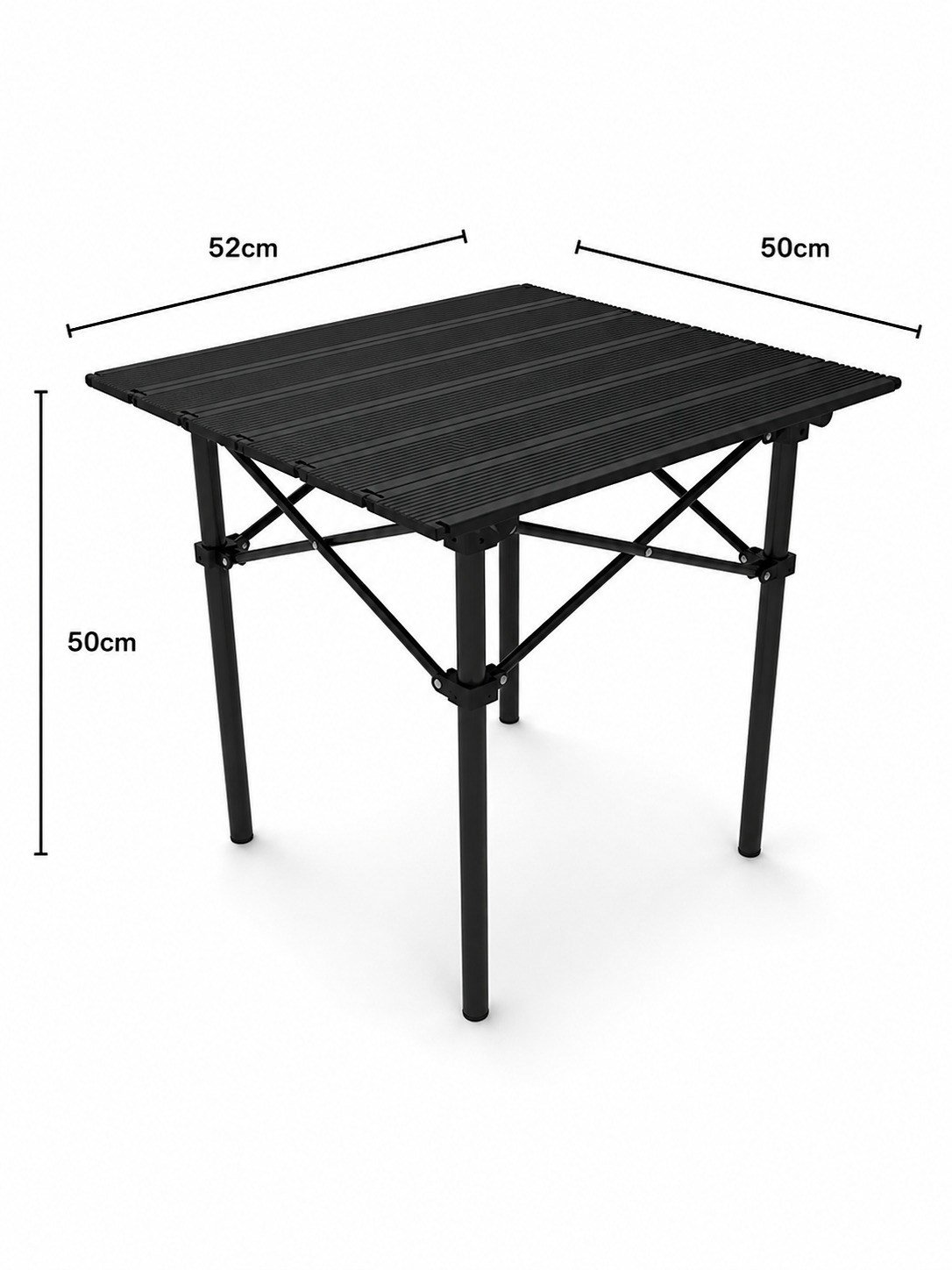 2 Sandalyeli Katlanır Kamp Seti 52 cm Masa ve Sandalye