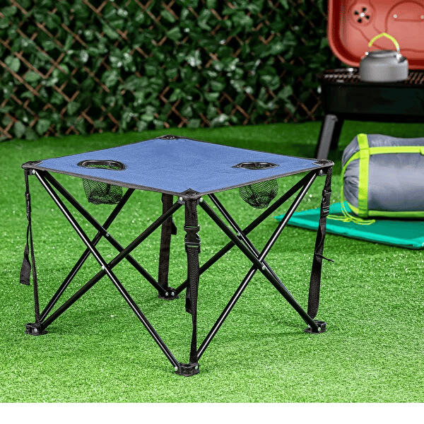 Katlanır Kamp Masası 47 cm Lacivert – Katlanabilir Kamp Masası