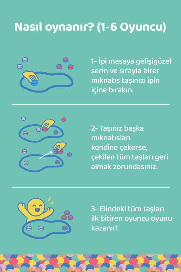 Magly Stones Manyetik Taş Oyunu 24 Parça
