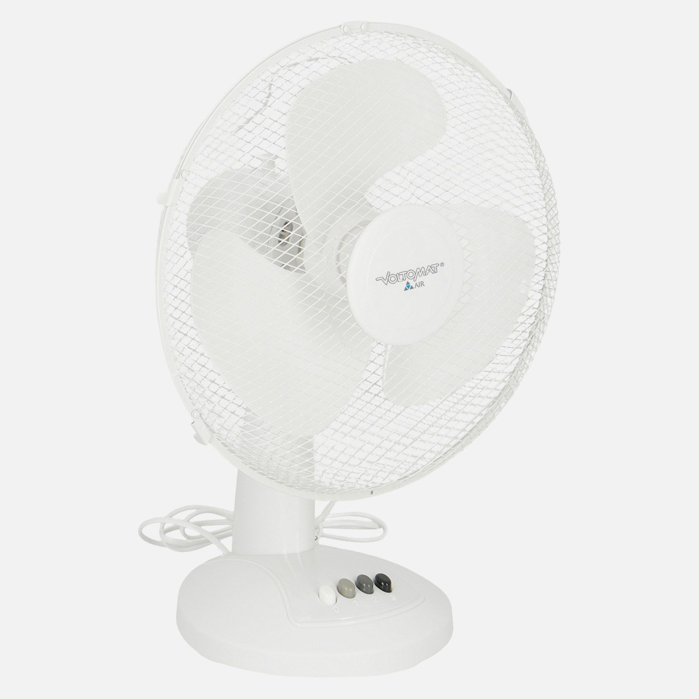 Masa Üstü Vantilatör 40W Beyaz 30 cm